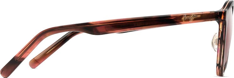Product gallery image number 2 for product Sunny Days - Espresso Smoke Frame - Maui Rose Polarized Lens