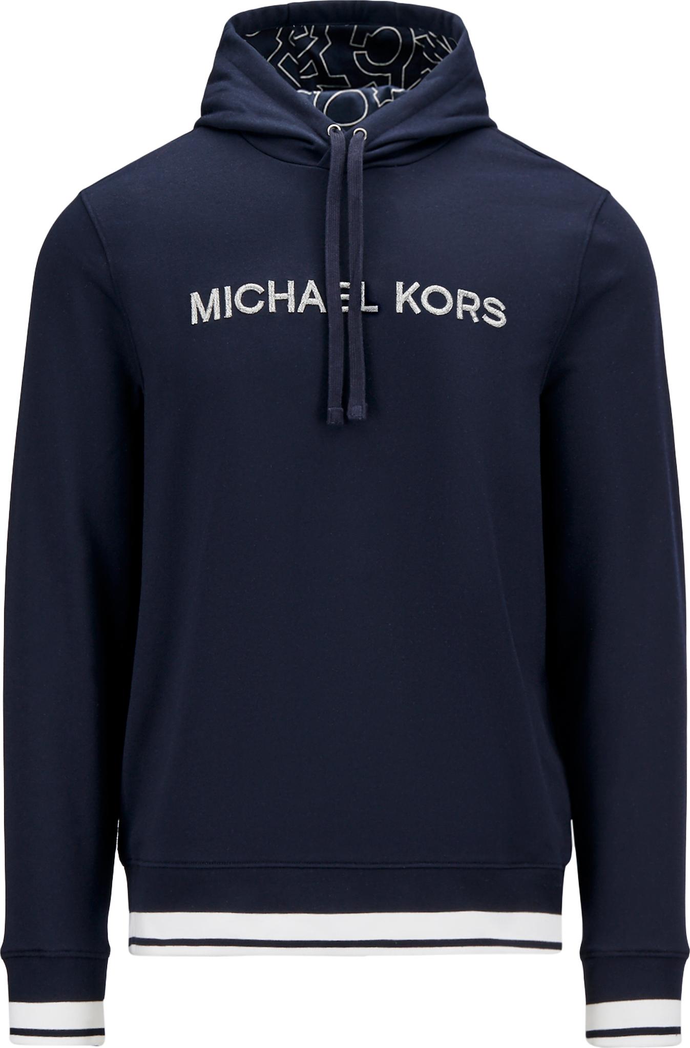 Product gallery image number 1 for product Embroidered Logo Cotton-Blend Hoodie - Men's