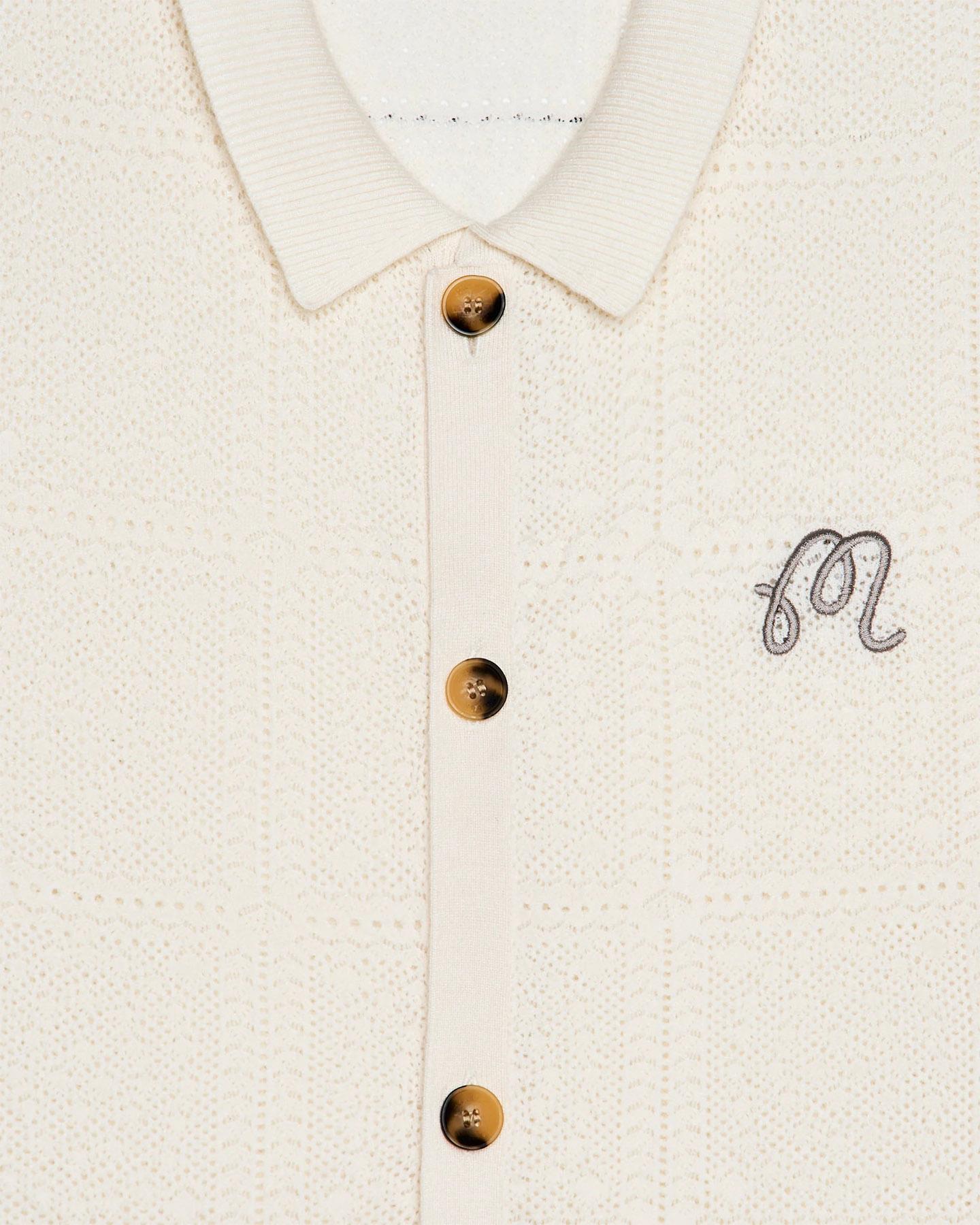 Product gallery image number 3 for product Resort Crochet Cardigan - Men's