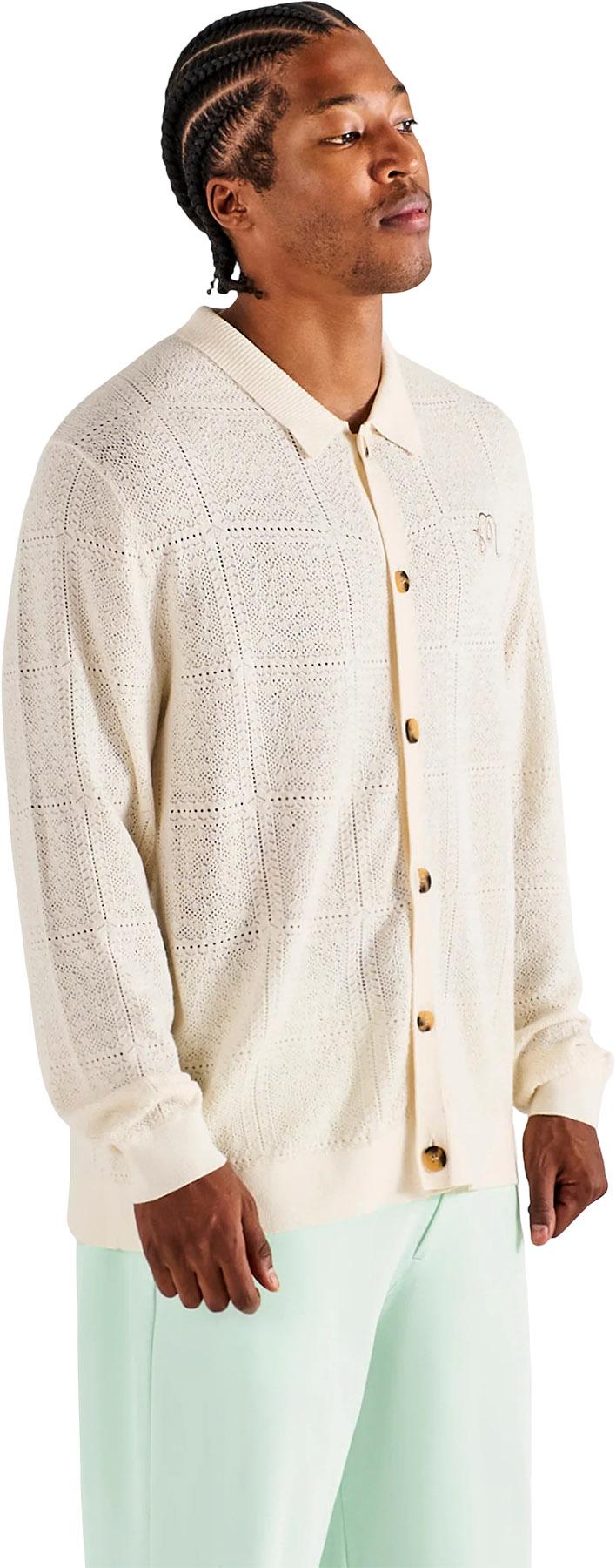 Product gallery image number 6 for product Resort Crochet Cardigan - Men's