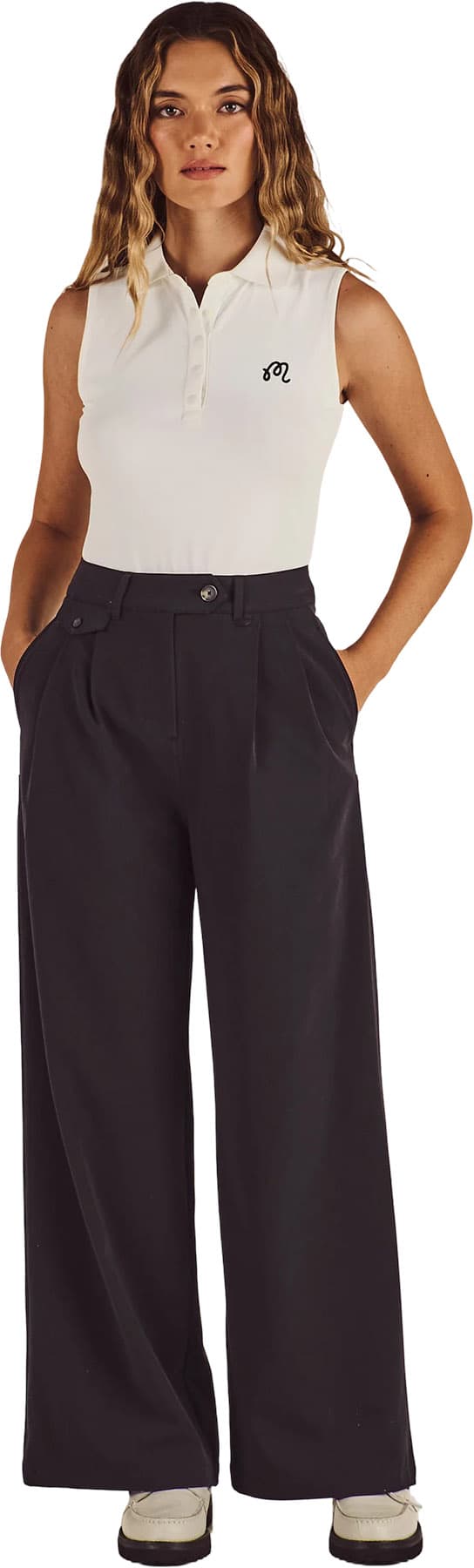 Image de produit pour Pantalon à jambe large Lucy - Femme