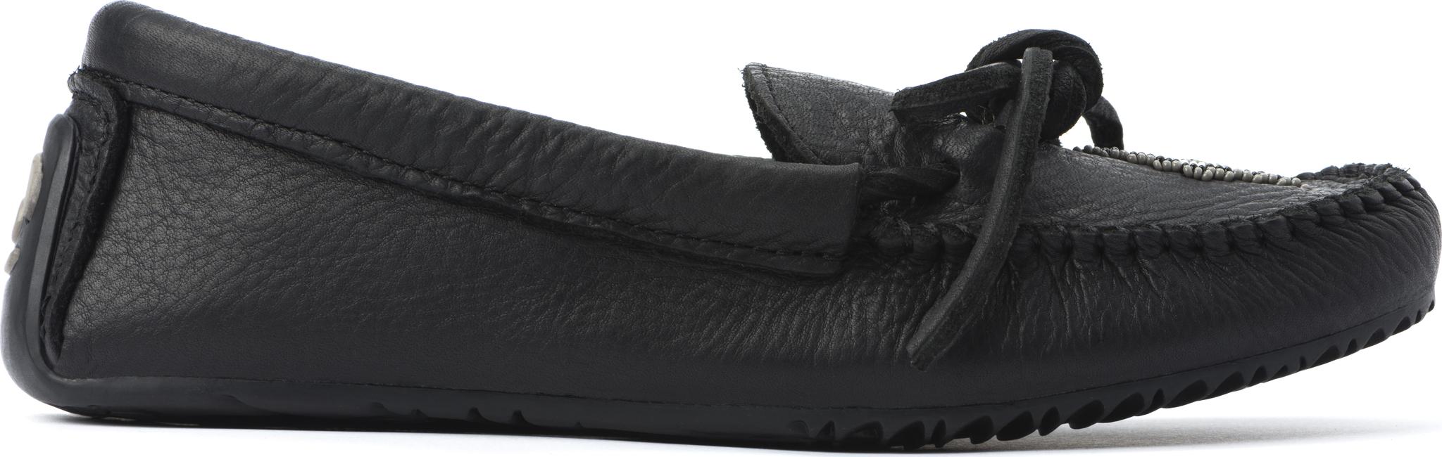 Product gallery image number 2 for product Canoe Grain Leather Moccasin - Women's