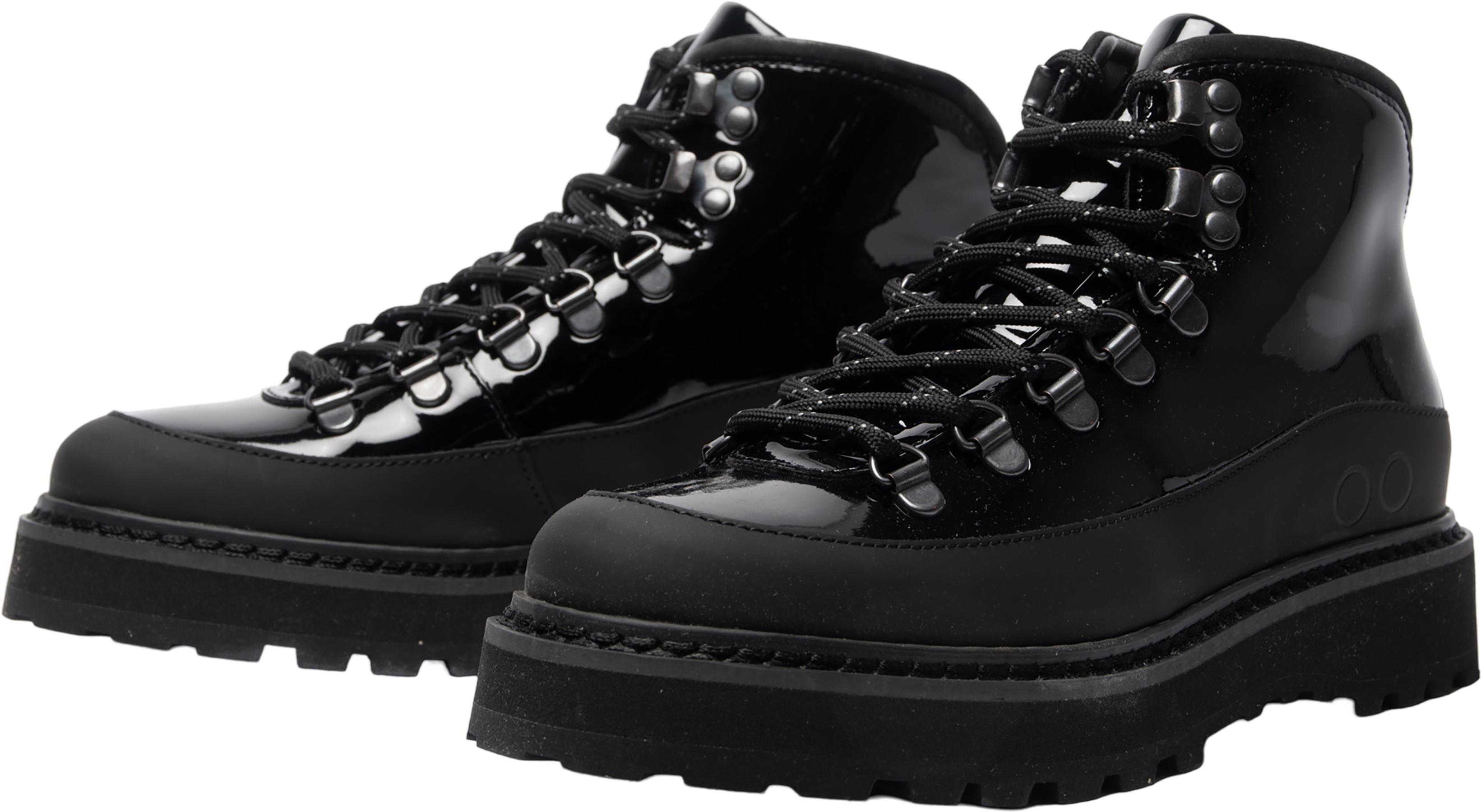 Product gallery image number 2 for product Hiking Core Cap Patent Shearling Lined Hiking Boots - Women's