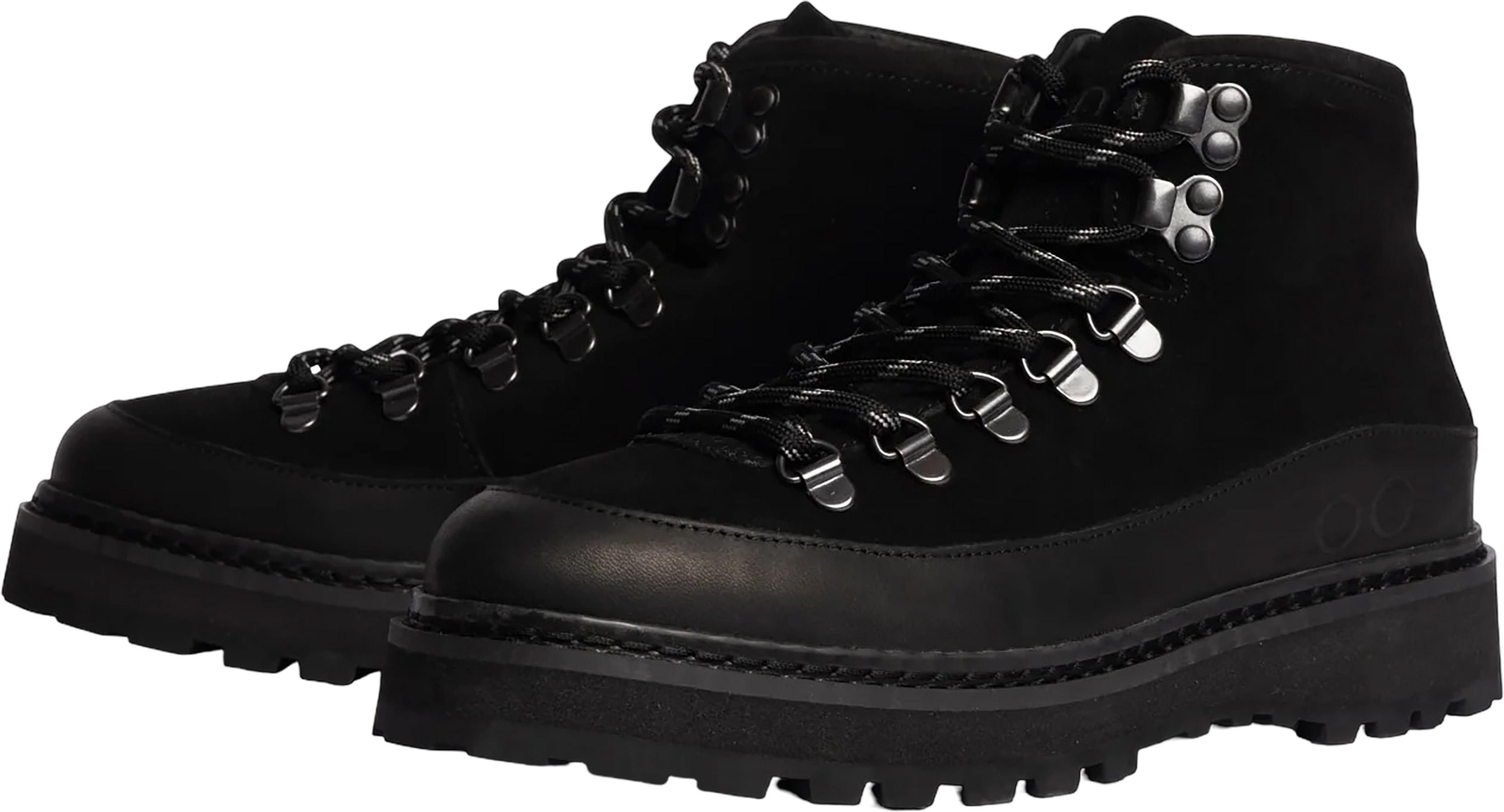 Product gallery image number 3 for product Bottes de randonnée en daim avec doublure en peau de mouton Hiking Core - Femme