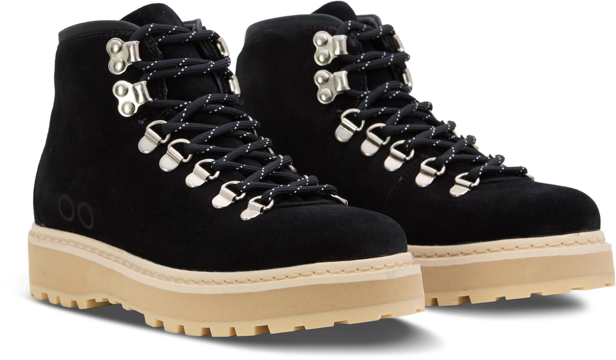 Product gallery image number 5 for product Bottes de randonnée en daim avec doublure en peau de mouton Hiking Core - Femme