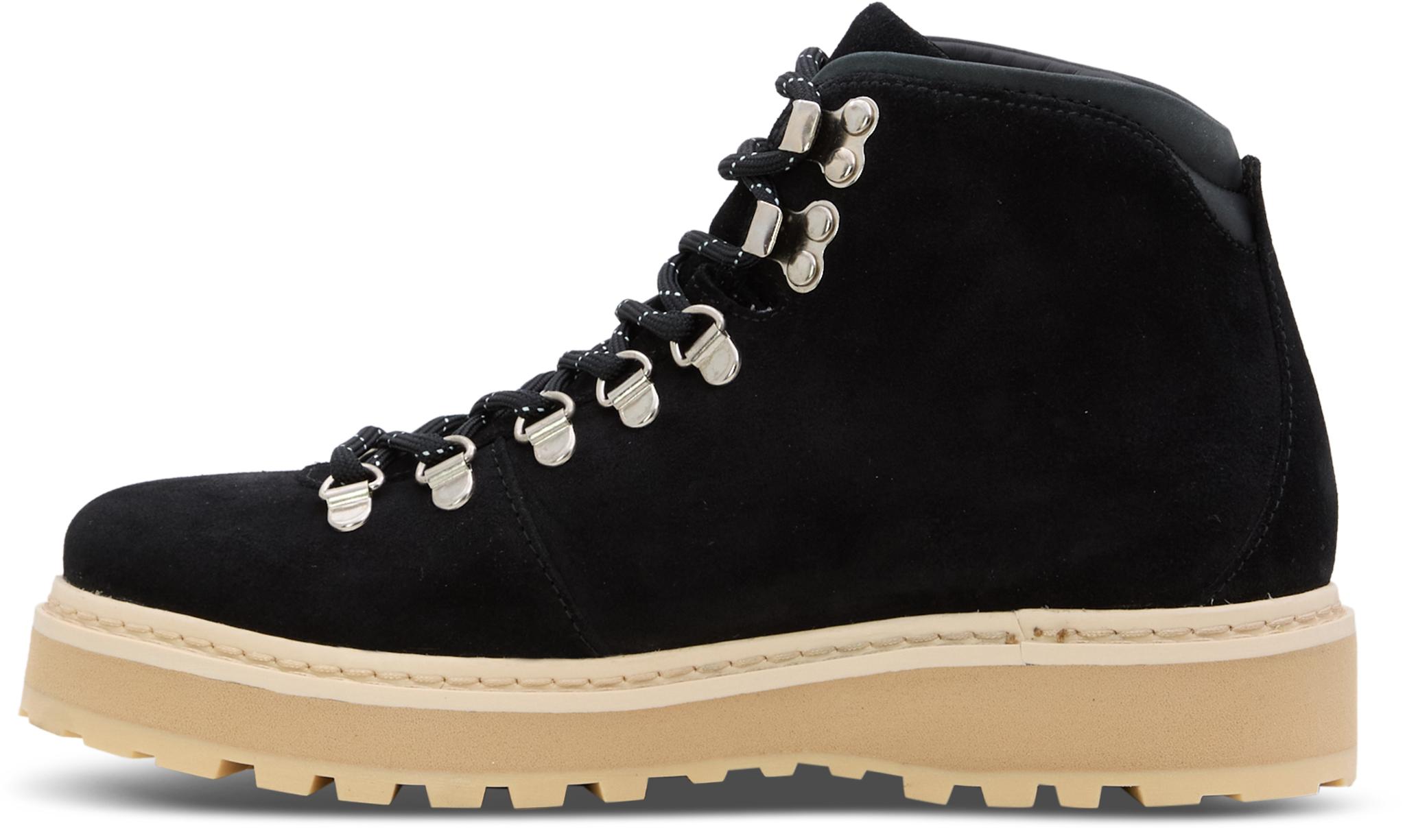 Product gallery image number 7 for product Bottes de randonnée en daim avec doublure en peau de mouton Hiking Core - Femme