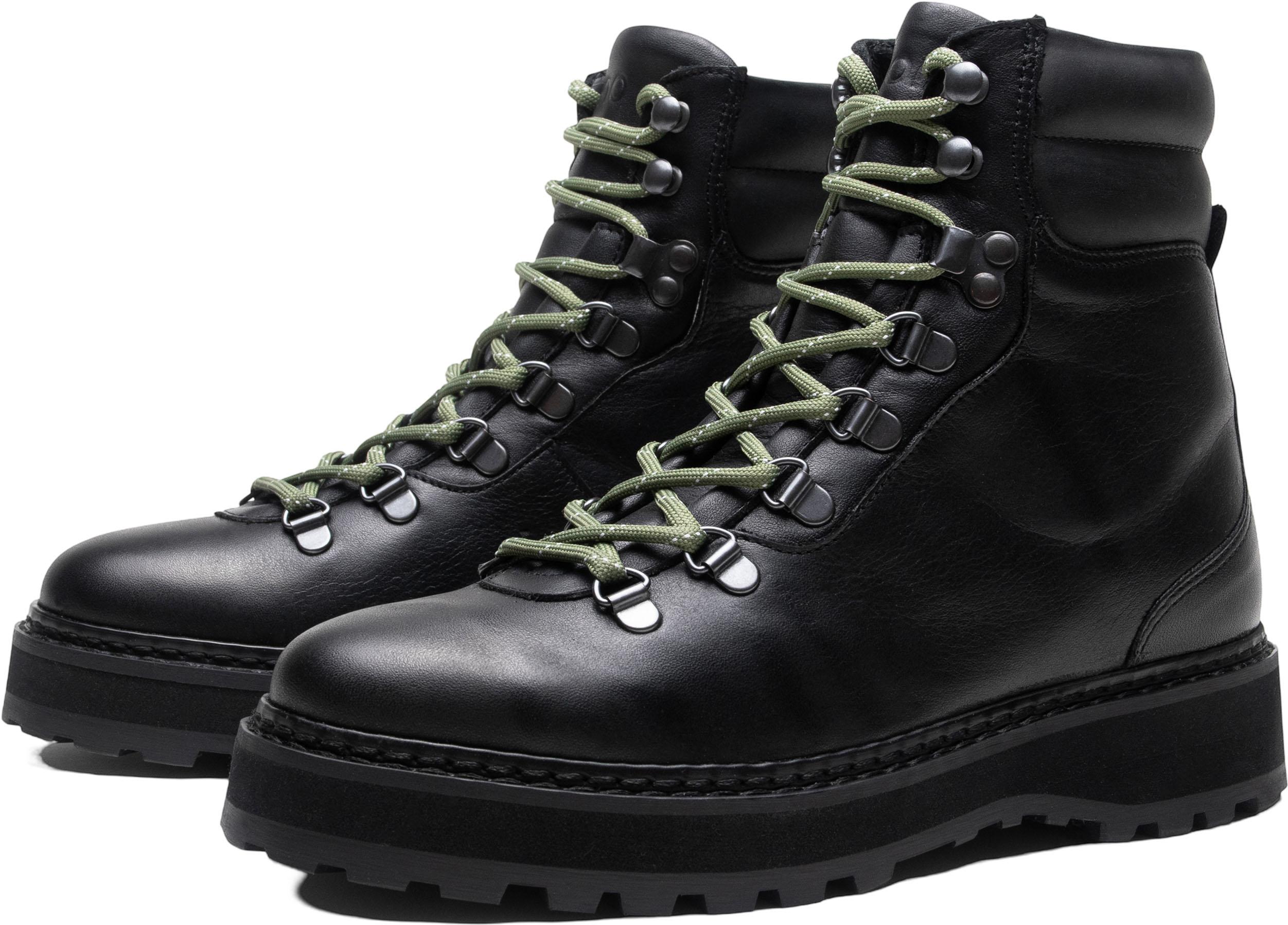 Product gallery image number 1 for product Hiking Grained Cow Leather Lined Hiking Boots - Men's