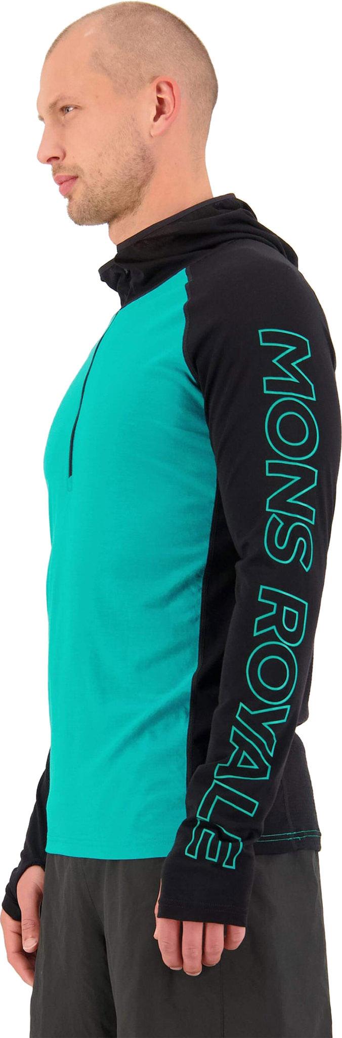 Product gallery image number 4 for product Temple Tech 1/4 Zip Long Sleeve Top - Men's