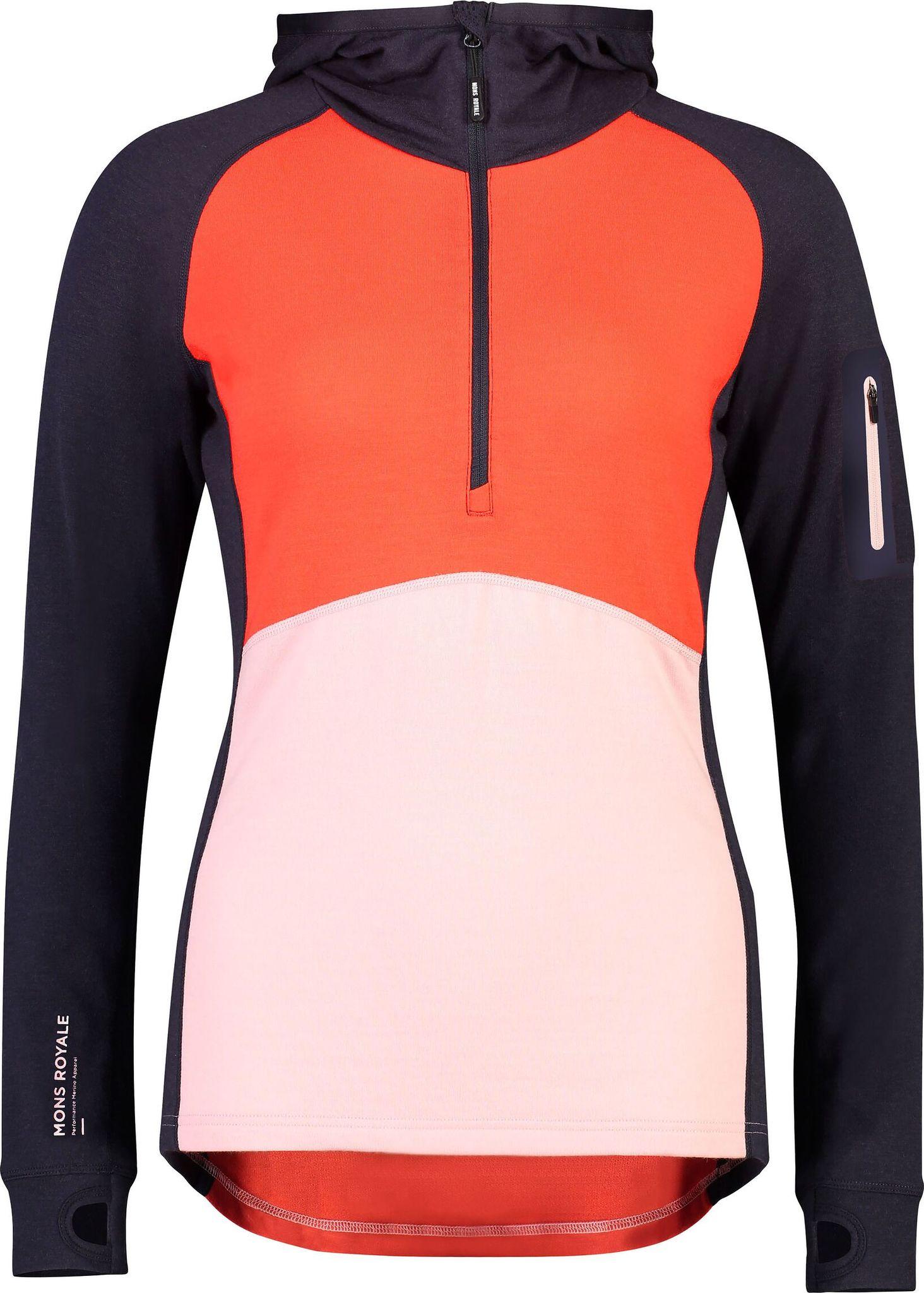 Product gallery image number 1 for product Ascend Midi Half Zip Hood - Women's