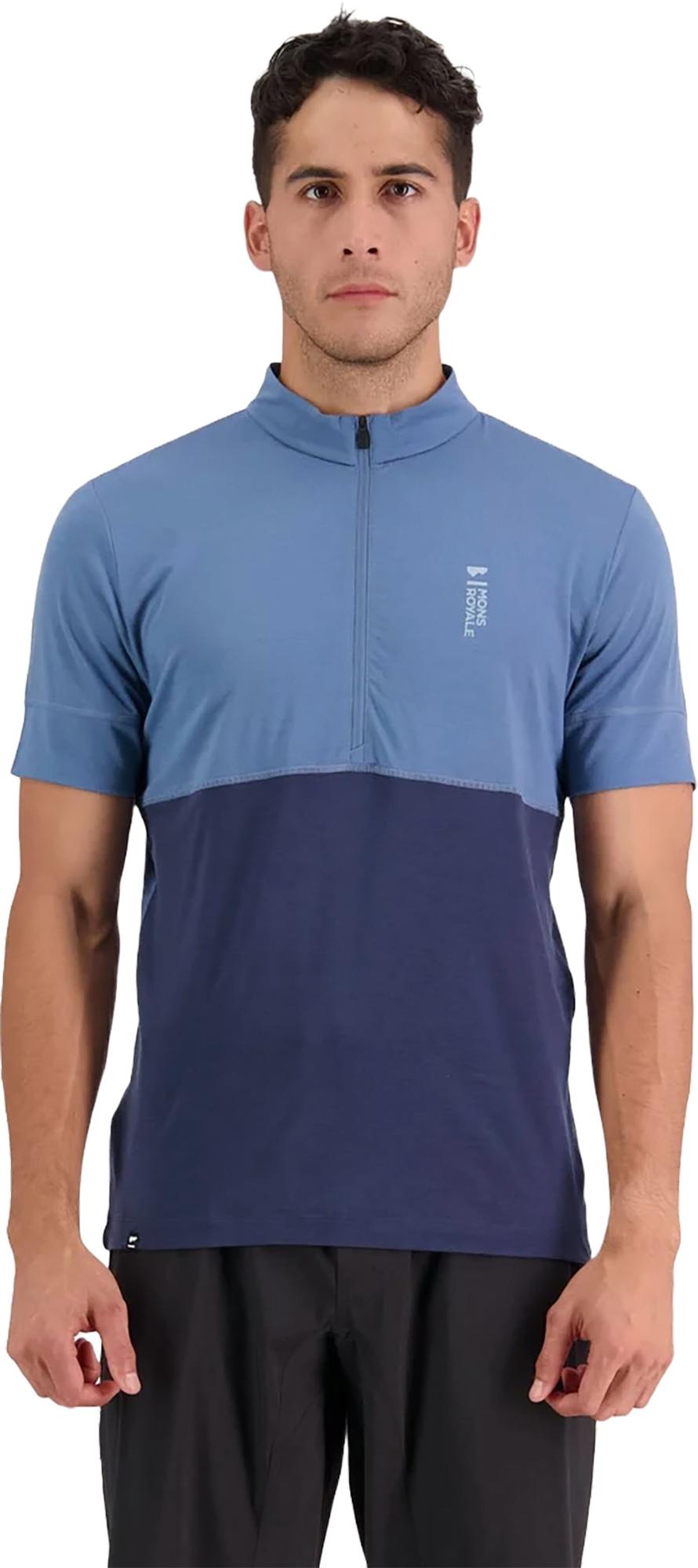 Product gallery image number 1 for product Cadence Half Zip T-Shirt - Men's