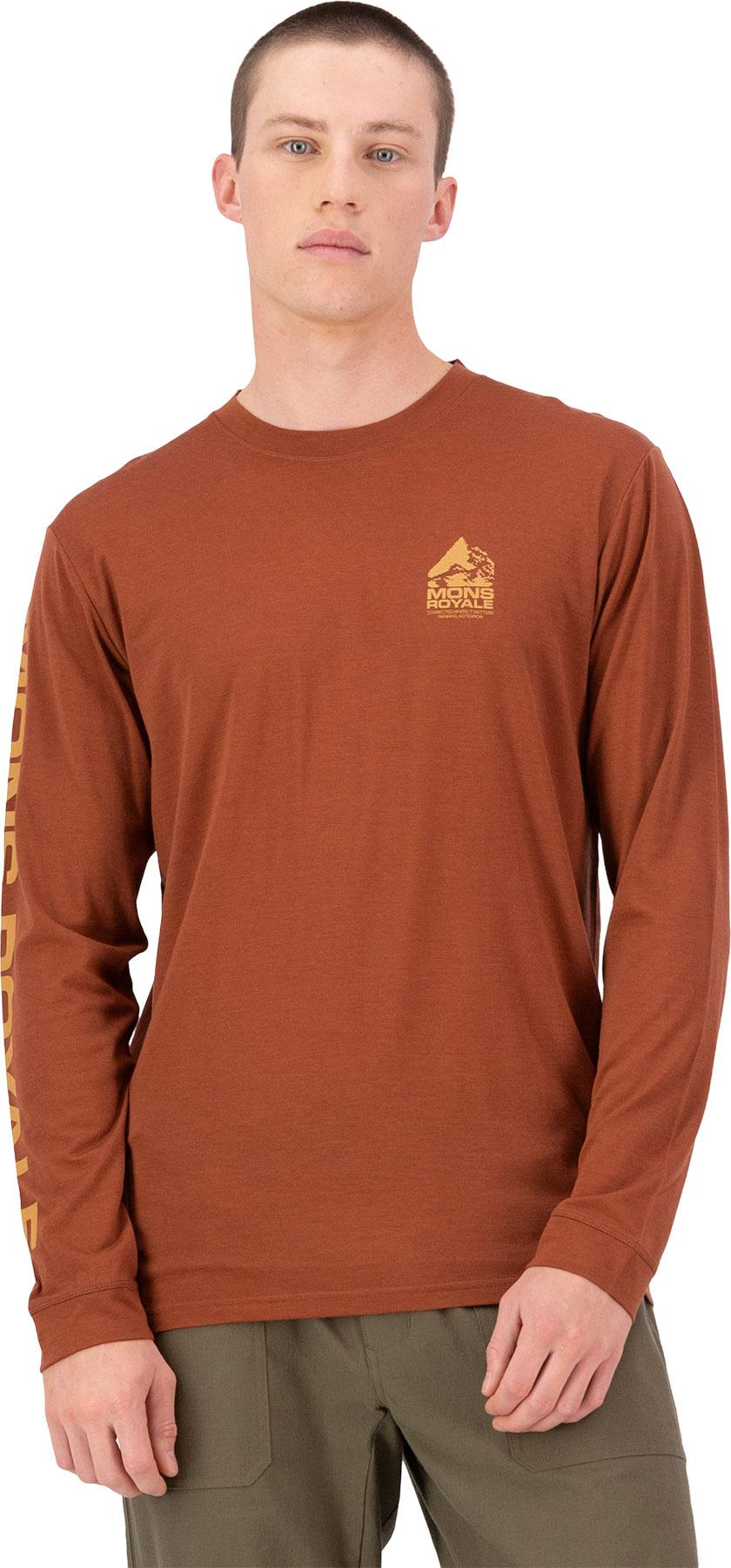 Product gallery image number 3 for product Icon Merino Air-Con Long Sleeve T-Shirt - Men's