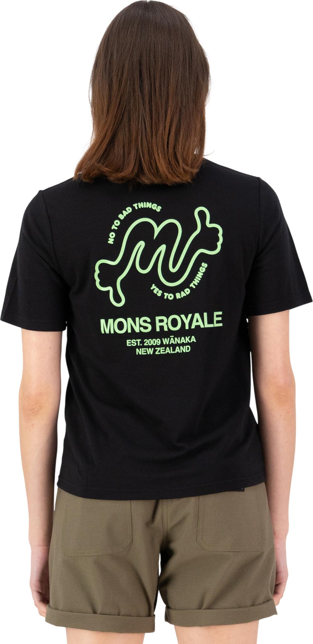 Product gallery image number 5 for product T-shirt à manches courtes en mérinos Icon - Femme 