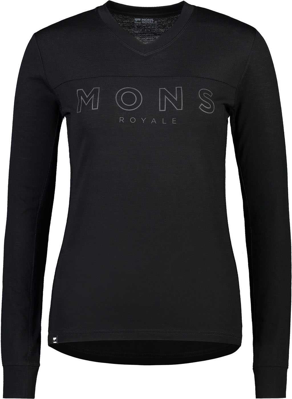 Image de produit pour T-shirt à manches longues et col en V Redwood Enduro - Femme