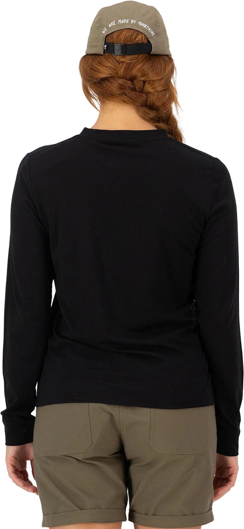 Product gallery image number 2 for product Icon Merino Air-Con Relaxed Fit Long Sleeve T-Shirt - Women's