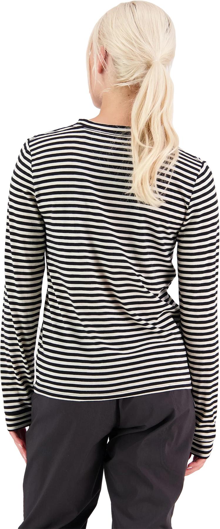 Product gallery image number 2 for product Icon Merino Air-Con Relaxed Fit Long Sleeve T-Shirt - Women's