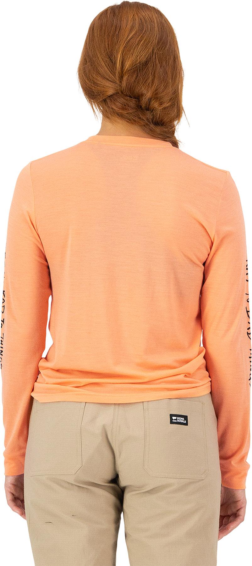 Product gallery image number 2 for product Icon Merino Air-Con Relaxed Fit Long Sleeve T-Shirt - Women's