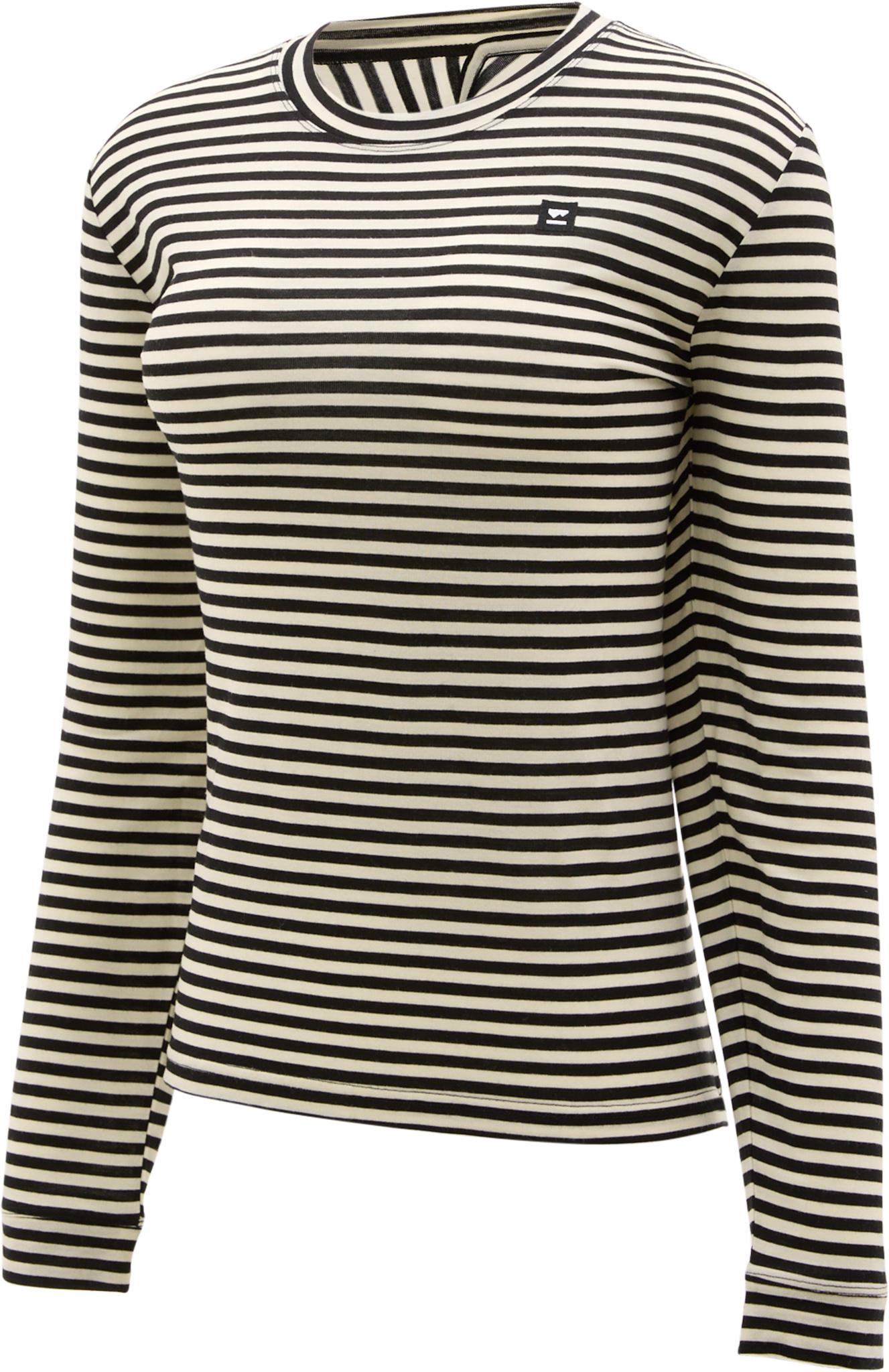 Product gallery image number 5 for product T-shirt à manches longues coupe décontractée Icon Merino Air-Con - Femme