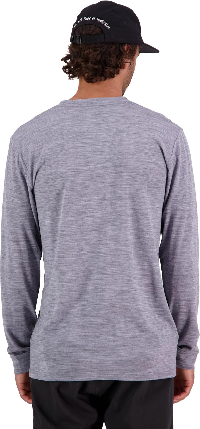 Numéro de l'image de la galerie de produits 4 pour le produit T-shirt à manches longues raglan en mérinos Icon - Homme