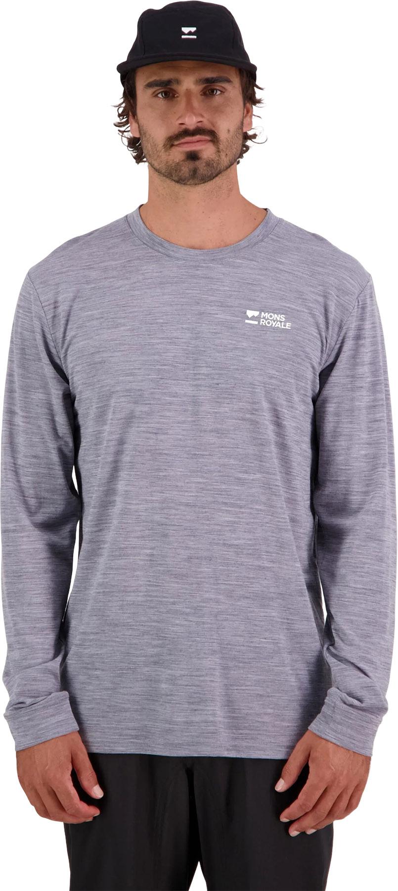 Numéro de l'image de la galerie de produits 2 pour le produit T-shirt à manches longues raglan en mérinos Icon - Homme