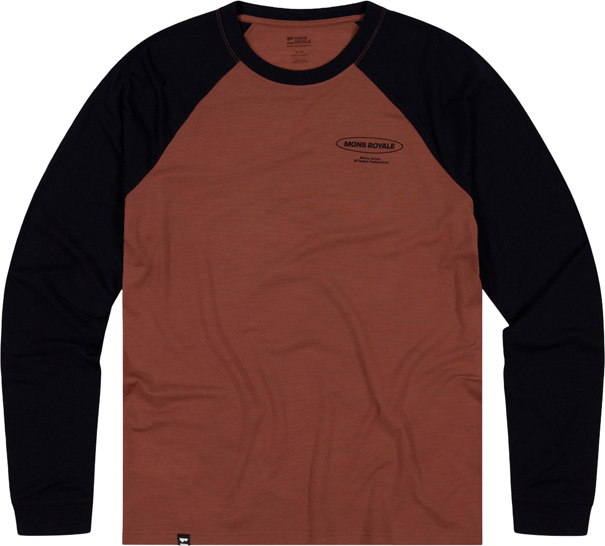 Product image for Icon Merino Raglan Long Sleeve T-Shirt - Men's