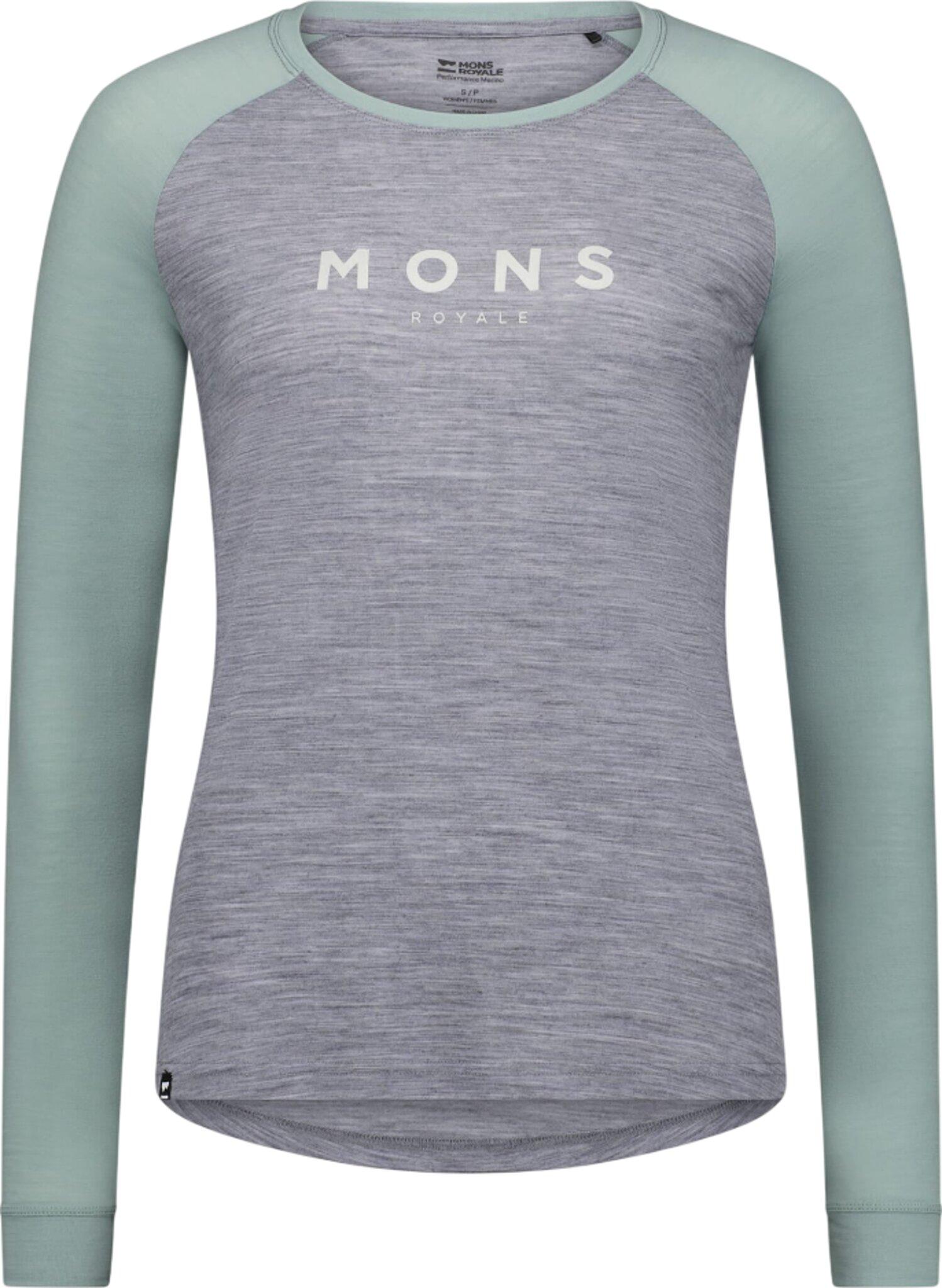 Product image for T-shirt Icon Raglan à manches longues - Femme