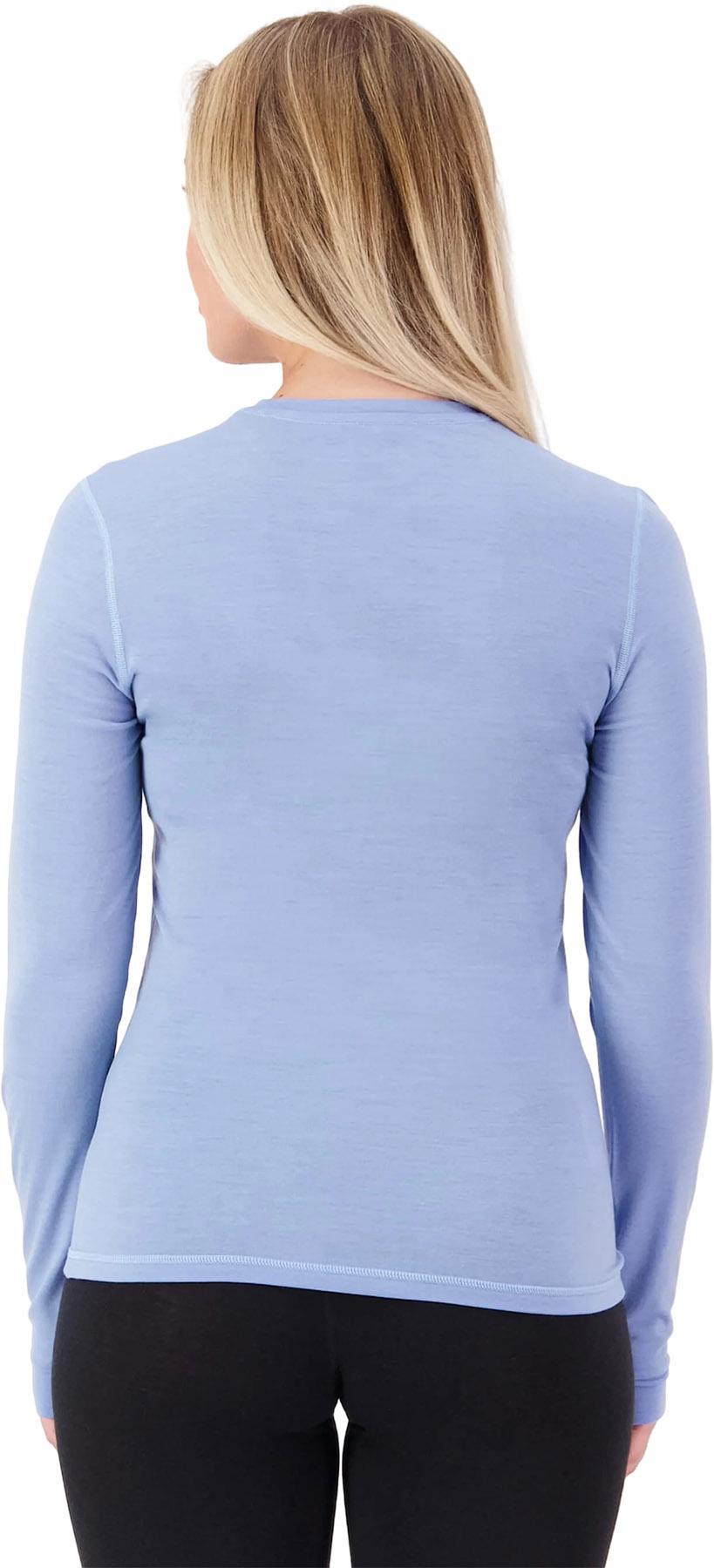 Numéro de l'image de la galerie de produits 2 pour le produit Haut de couche de base Cascade en mérinos à manches longues - Femme