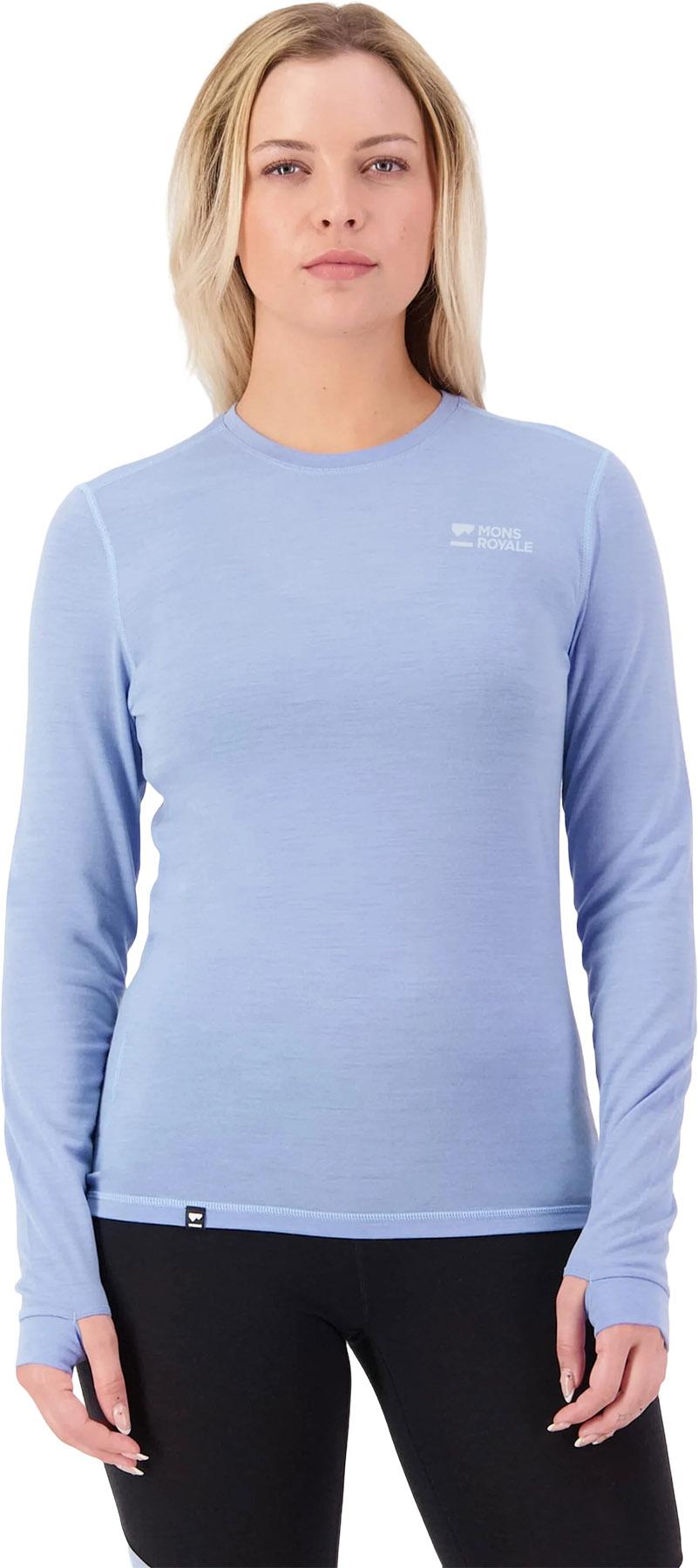 Numéro de l'image de la galerie de produits 3 pour le produit Haut de couche de base Cascade en mérinos à manches longues - Femme