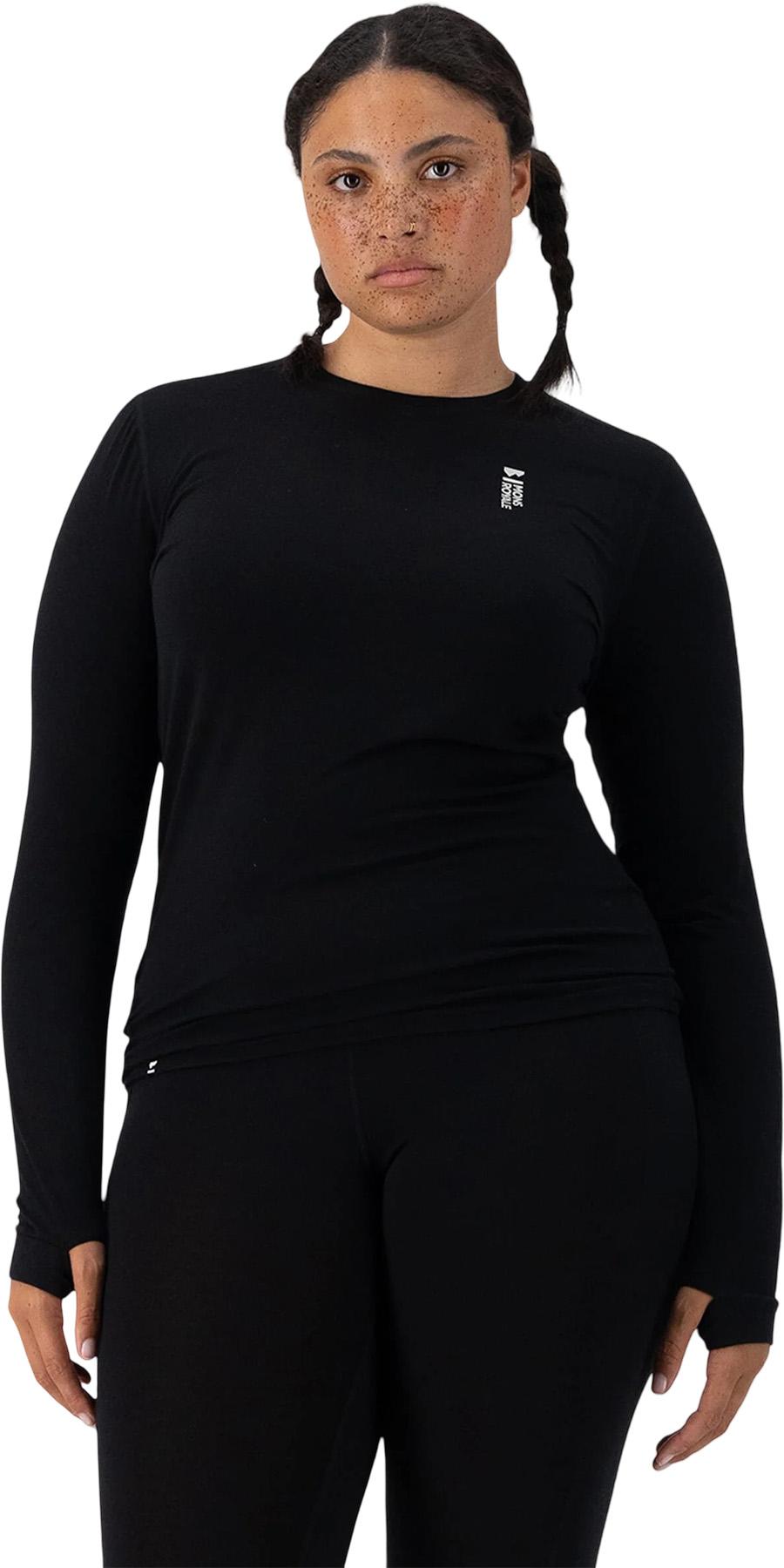 Numéro de l'image de la galerie de produits 3 pour le produit Couche de base pour le haut à manches longues en mérinos Cascade - Femme