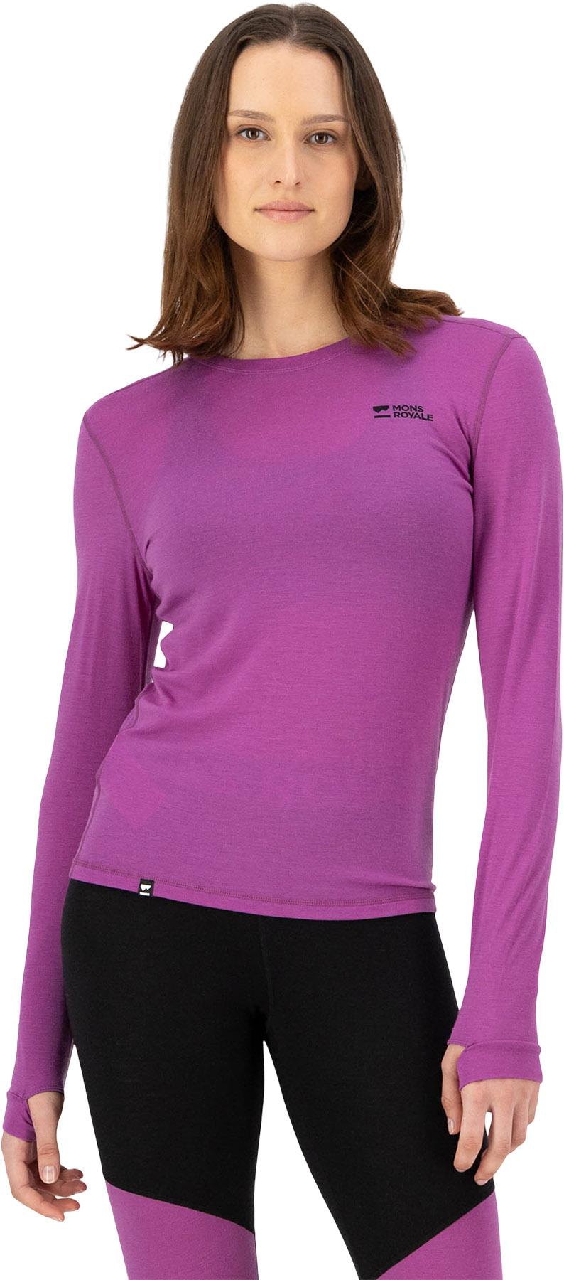 Product gallery image number 4 for product Cascade Merino Long Sleeve Base Layer Top - Women's