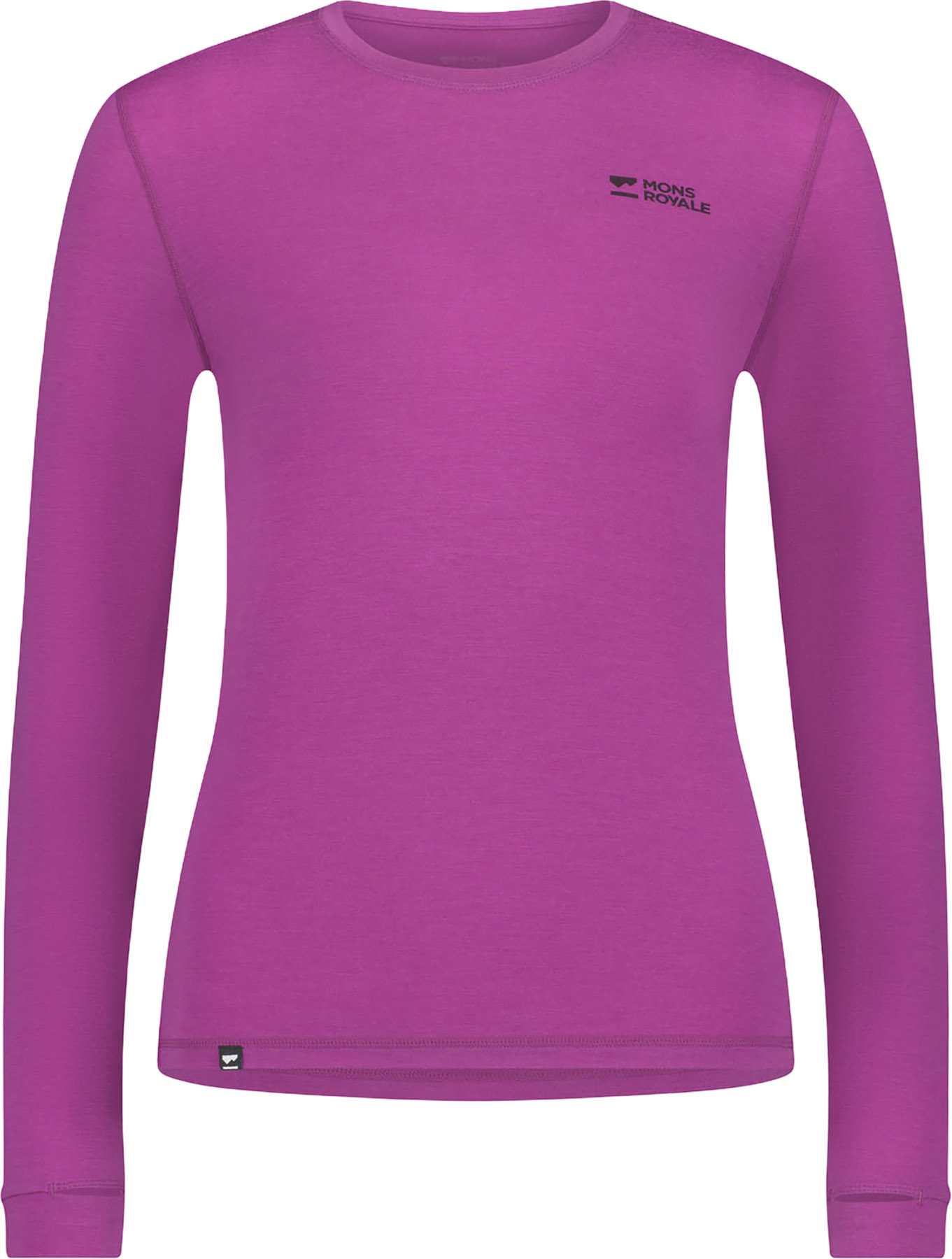 Product image for Cascade Merino Long Sleeve Base Layer Top - Women's