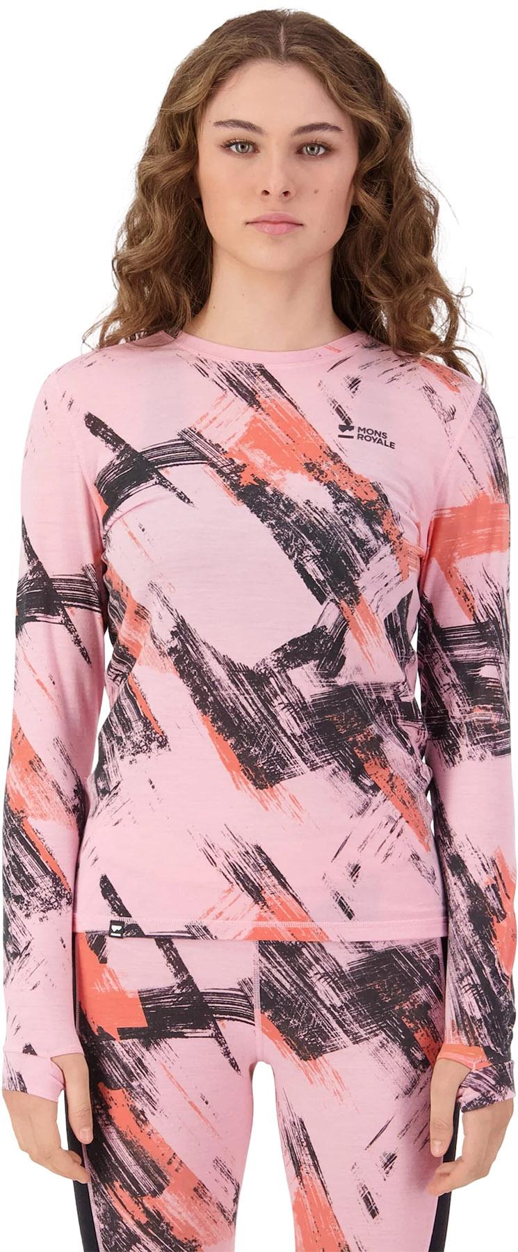 Numéro de l'image de la galerie de produits 3 pour le produit Couche de base pour le haut à manches longues en mérinos Cascade - Femme