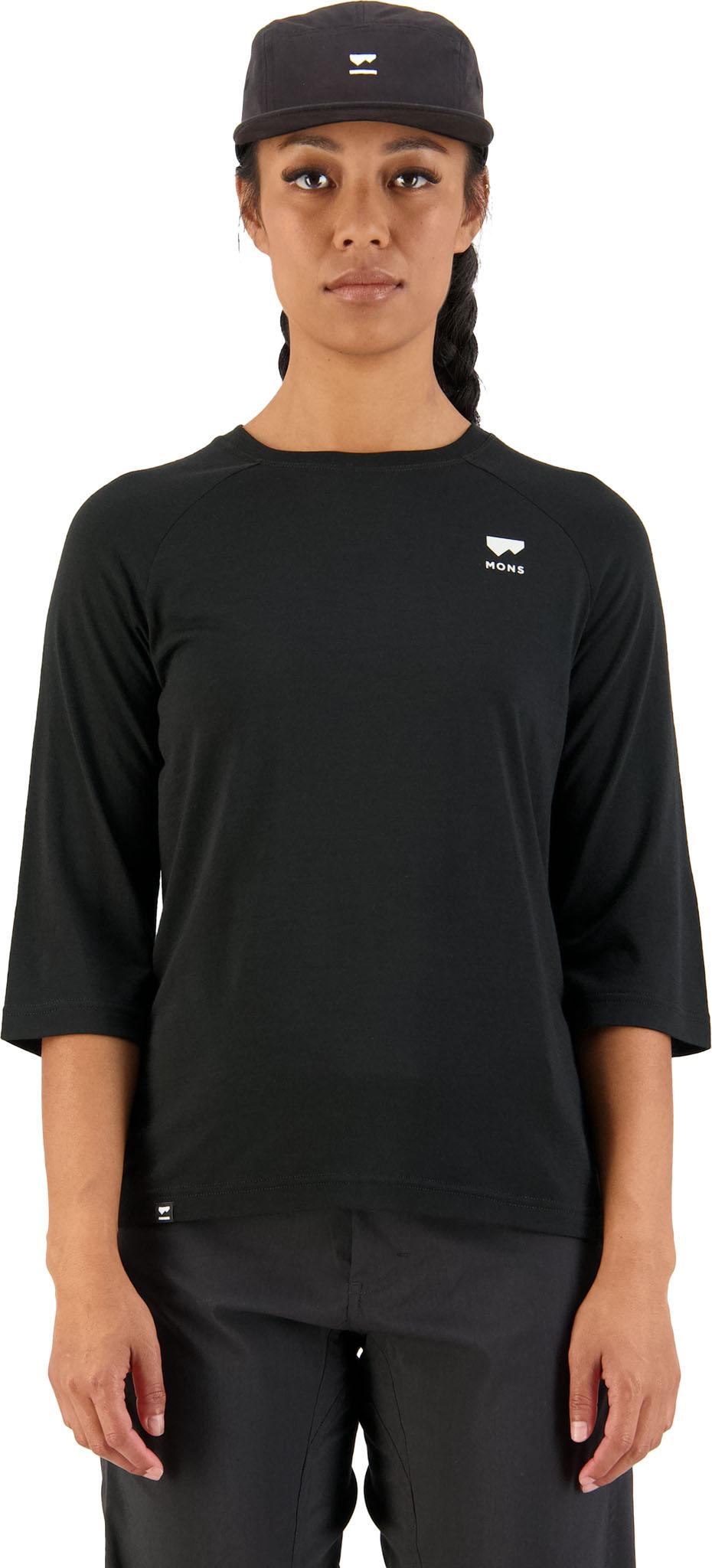 Product gallery image number 3 for product Haut Tarn Merino Shift Raglan 3/4 - Femme