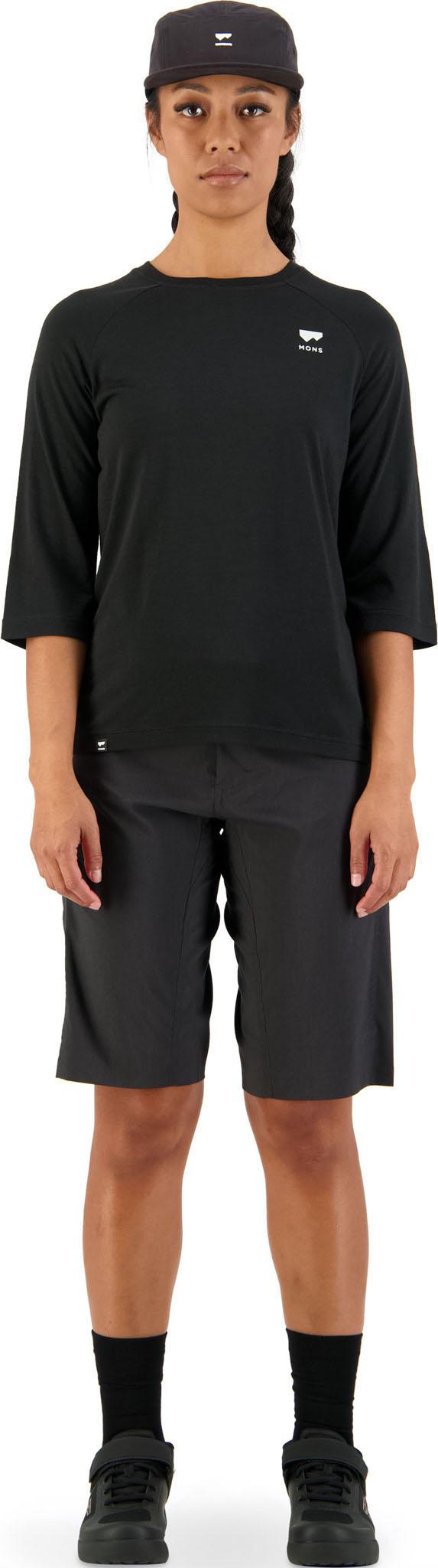 Product gallery image number 4 for product Haut Tarn Merino Shift Raglan 3/4 - Femme