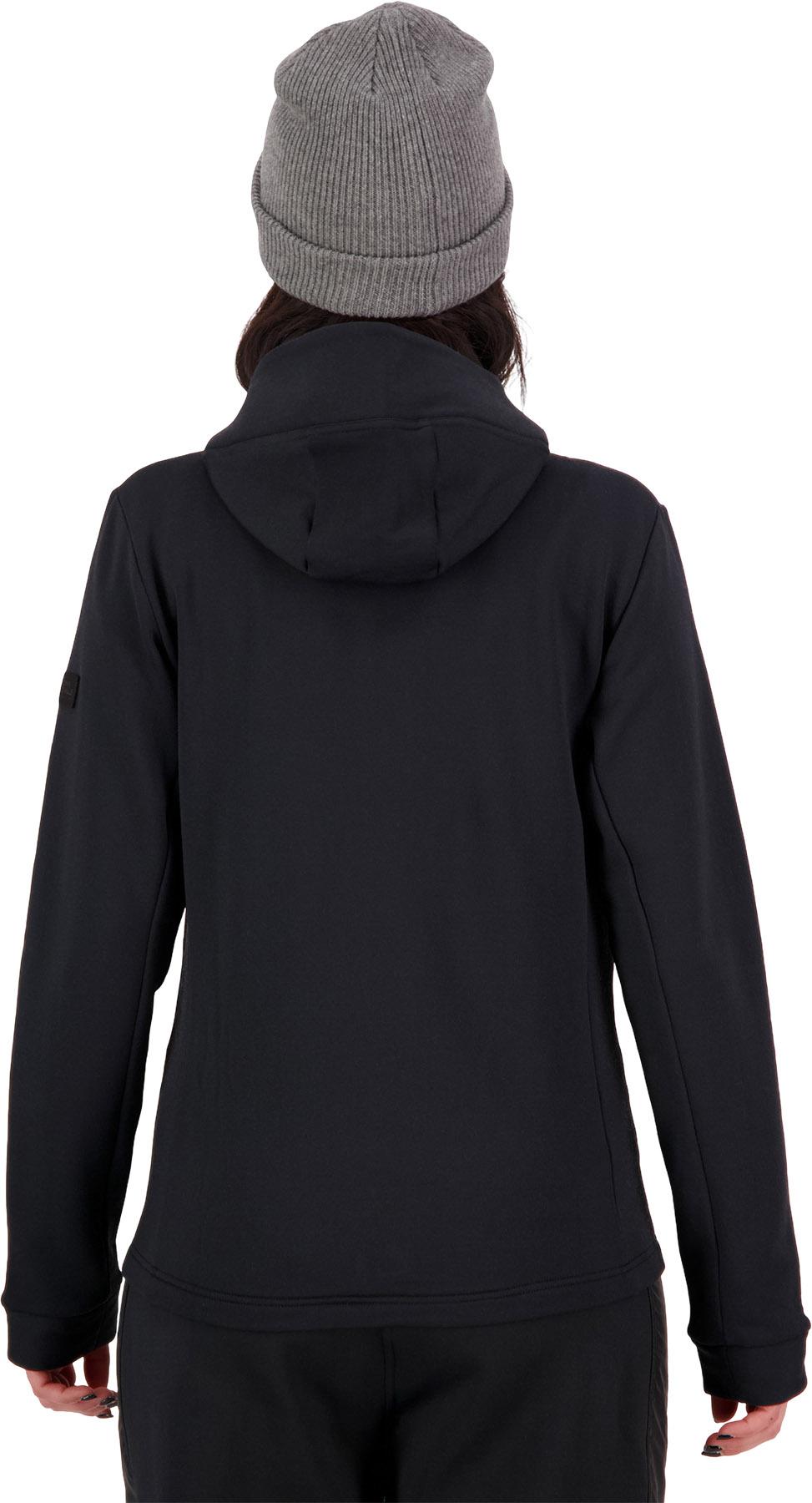 Product gallery image number 2 for product Chandail à capuchon en laine mérinos Arcadia - Femme