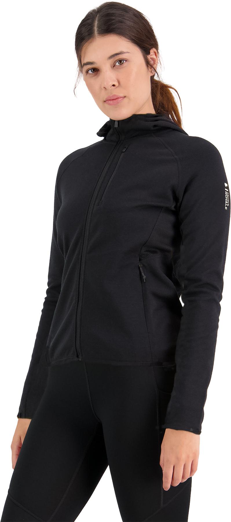 Product gallery image number 3 for product Approach Merino Gridlock Hoodie - Women's