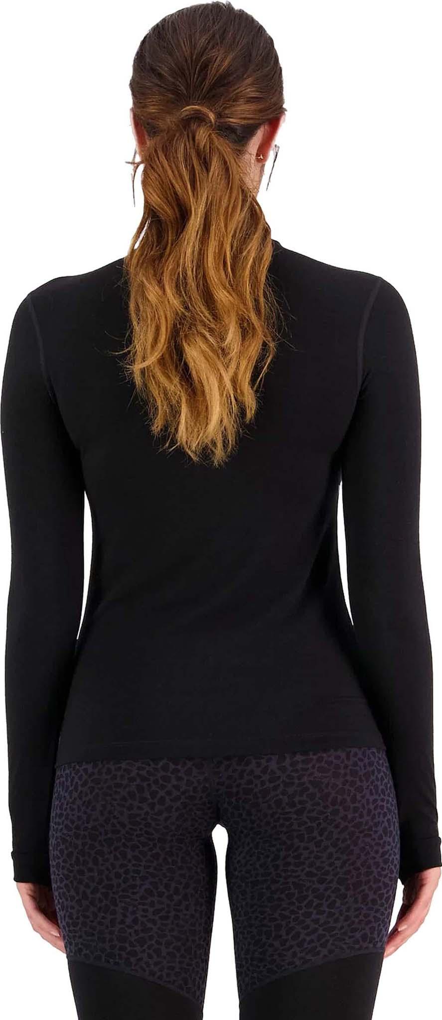 Product gallery image number 2 for product Cascade Merino Flex 200 Mock Neck Long Sleeve - Women's