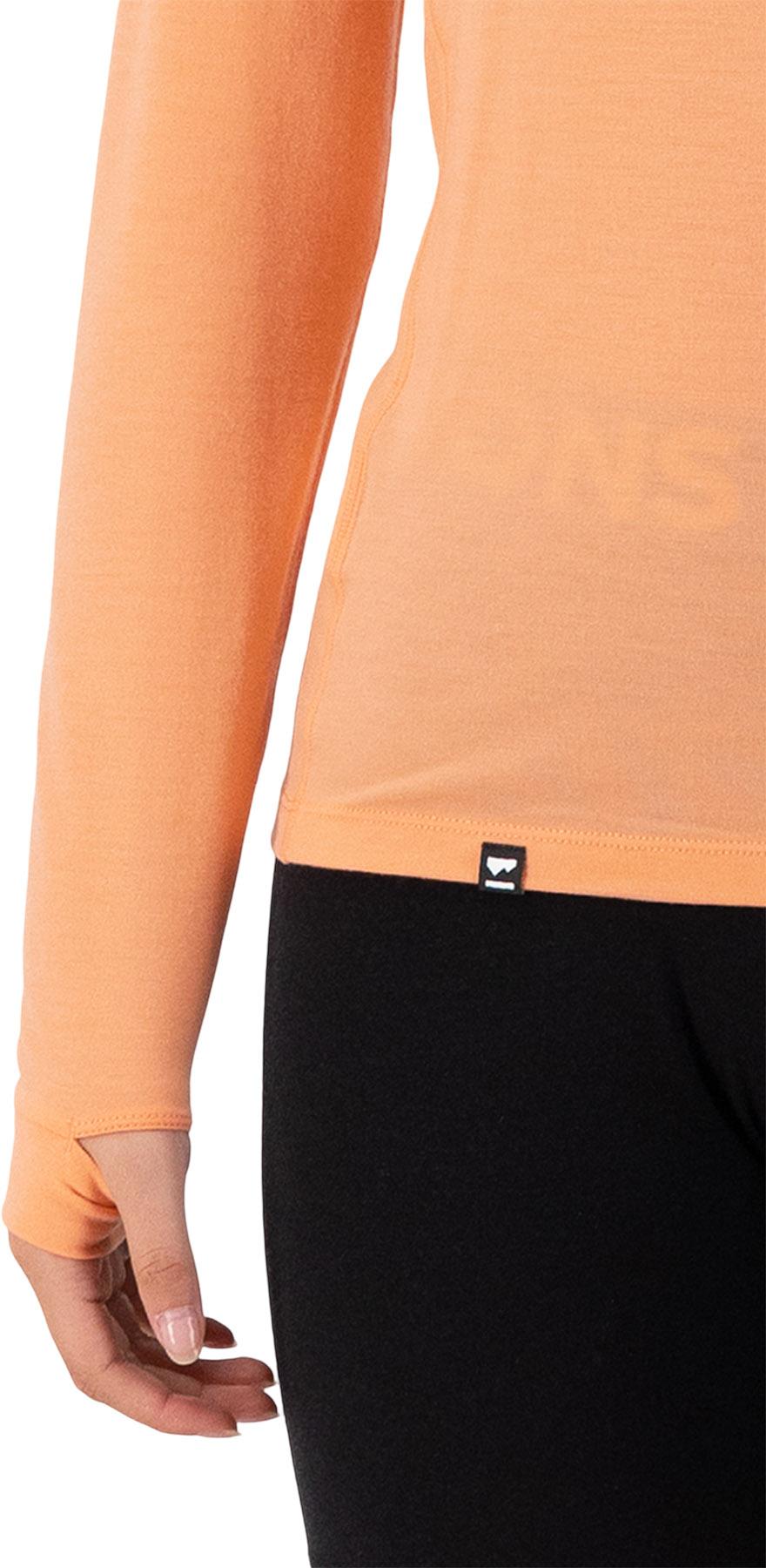 Product gallery image number 3 for product Cascade Merino Flex 200 Mock Neck Long Sleeve - Women's