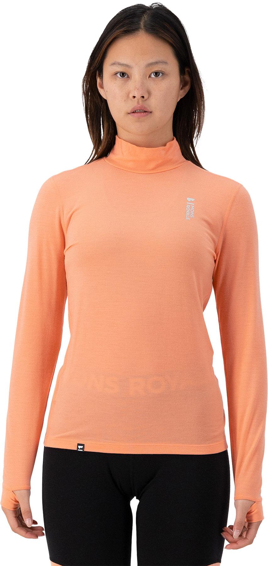 Product gallery image number 4 for product Cascade Merino Flex 200 Mock Neck Long Sleeve - Women's