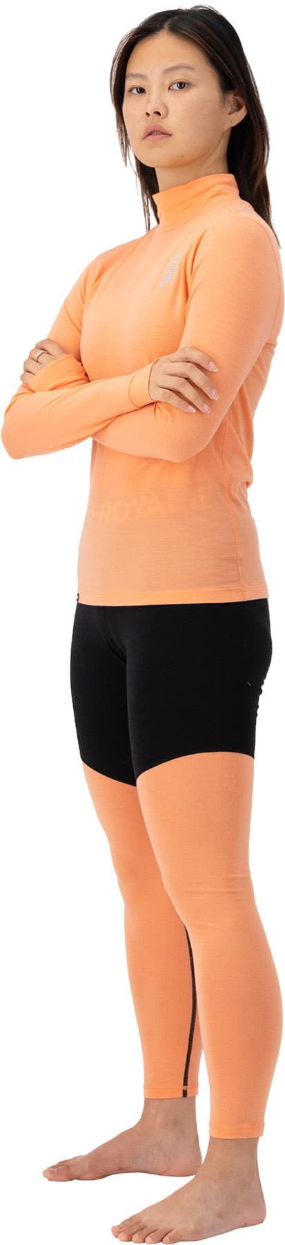 Product gallery image number 5 for product Cascade Merino Flex 200 Mock Neck Long Sleeve - Women's