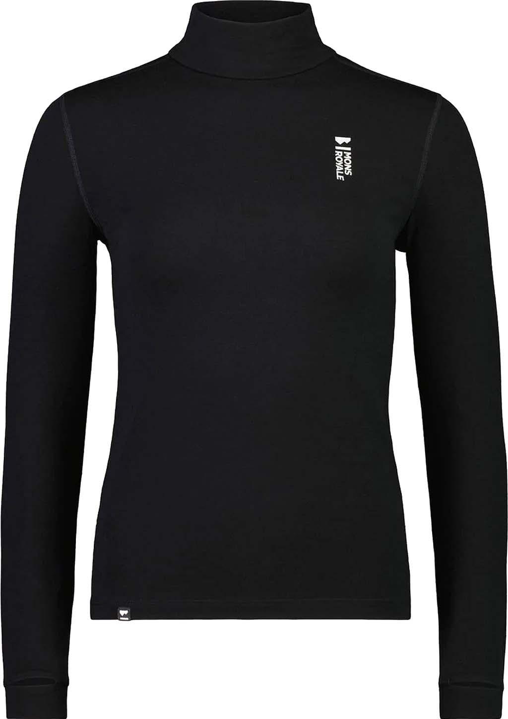 Product gallery image number 1 for product Cascade Merino Flex 200 Mock Neck Long Sleeve - Women's