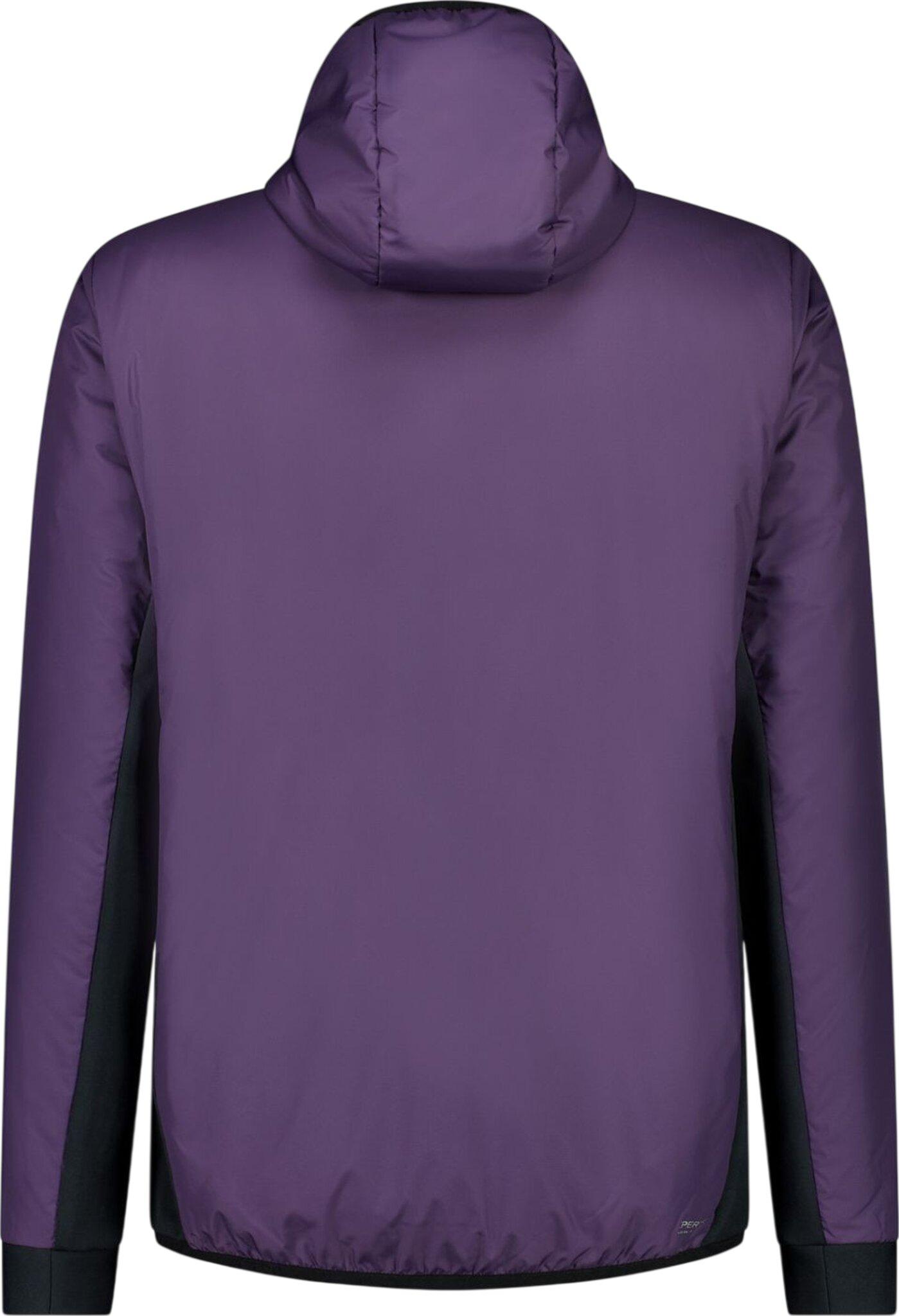 Product gallery image number 3 for product Manteau à capuchon isolant en laine mérinos Arete - Homme