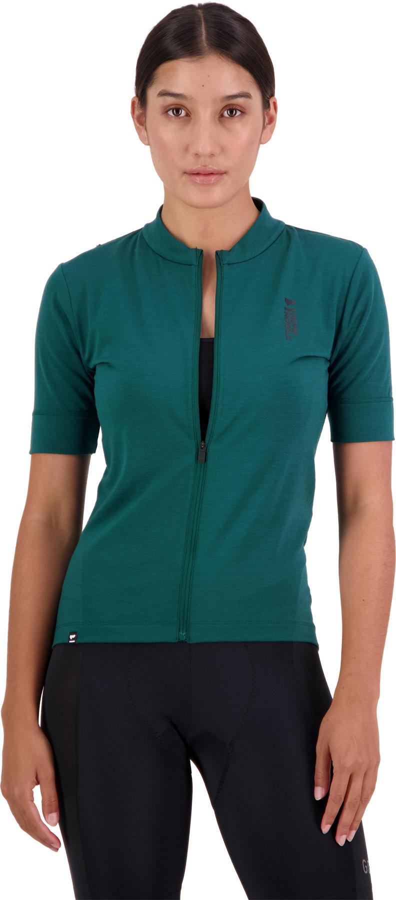 Numéro de l'image de la galerie de produits 4 pour le produit Maillot de cyclisme à manches courtes et glissière pleine longueur Roam Cargo Merino Shift - Femme