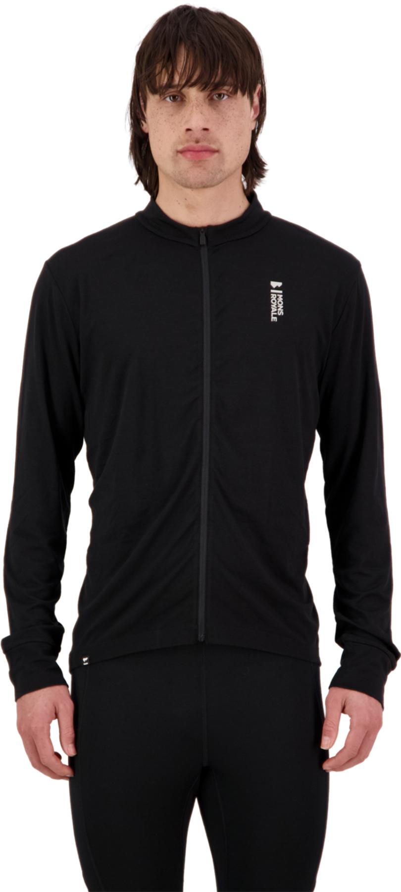 Numéro de l'image de la galerie de produits 2 pour le produit Maillot de cyclisme à manches longues et glissière pleine longueur Roam Cargo Merino Shift - Homme