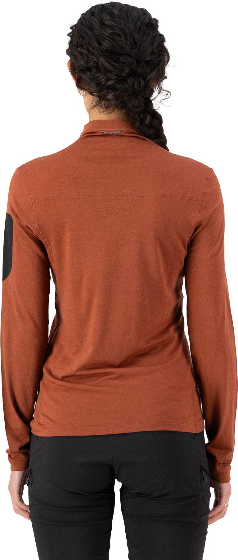 Product gallery image number 2 for product Diversion Merino Mock Neck Long Sleeve Shirt - Women's