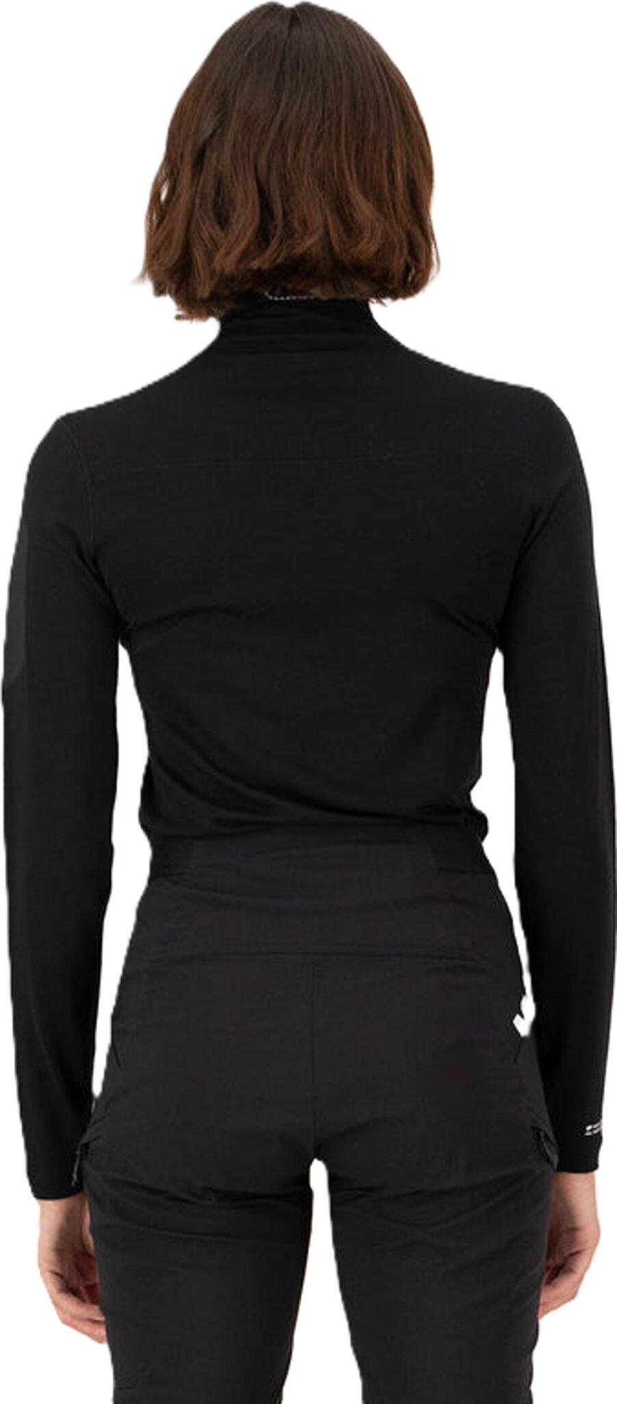 Product gallery image number 6 for product Diversion Merino Mock Neck Long Sleeve Shirt - Women's
