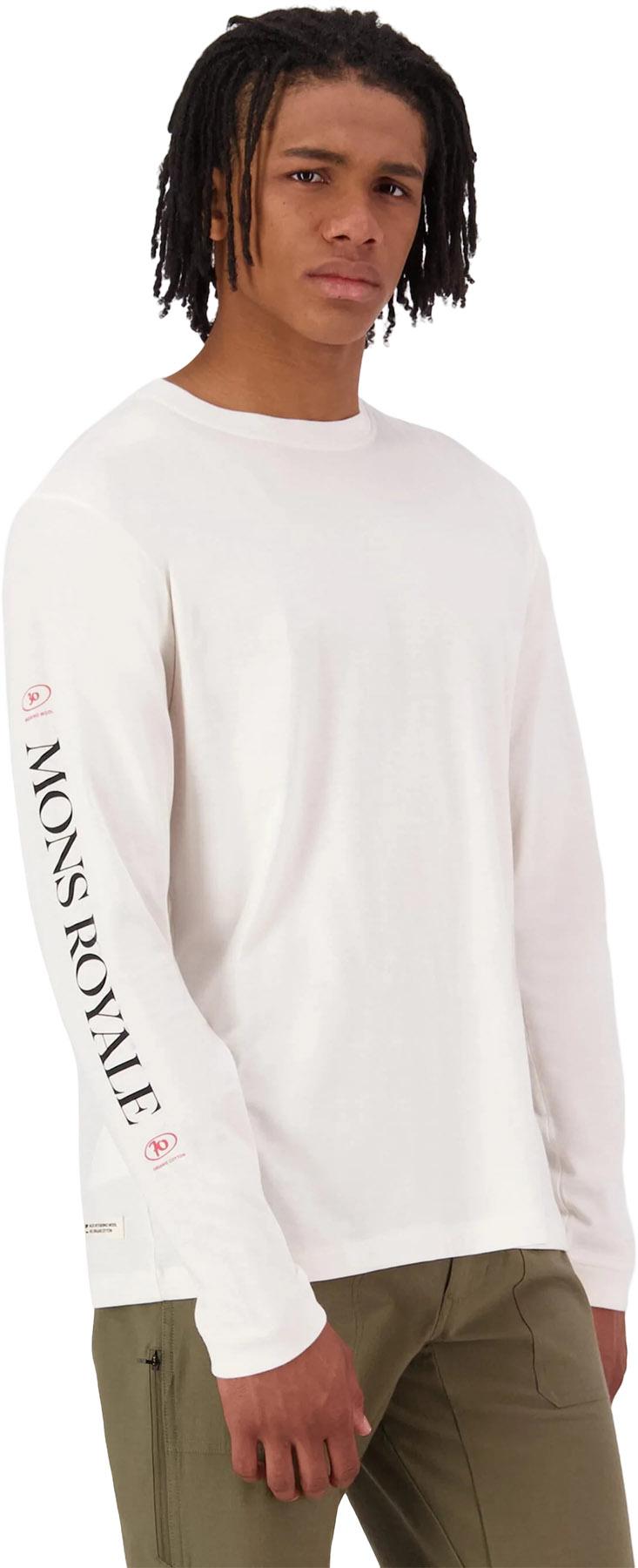Product gallery image number 4 for product Yonder Merino Organic Cotton Long Sleeve T-Shirt - Men's