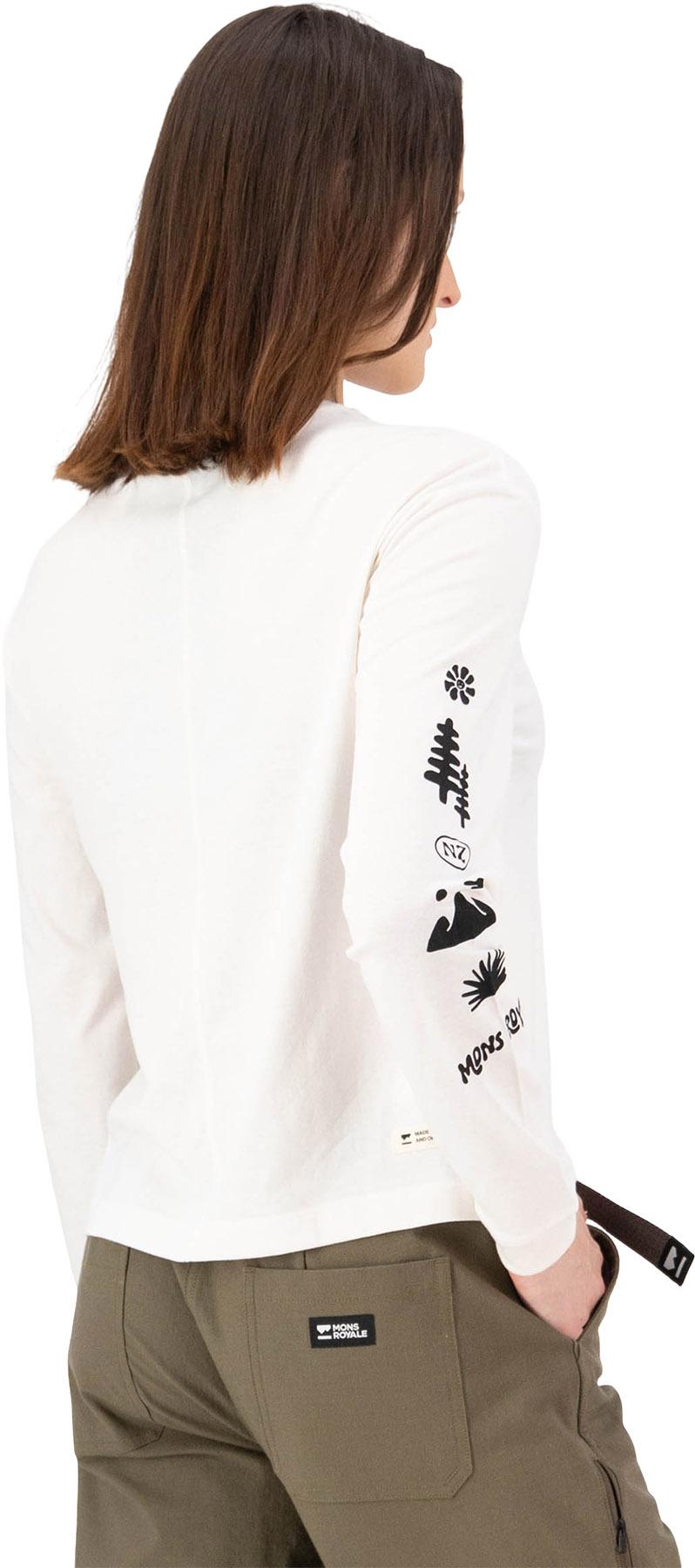 Product gallery image number 4 for product Yonder Merino Organic Cotton Long Sleeve T-Shirt - Women's