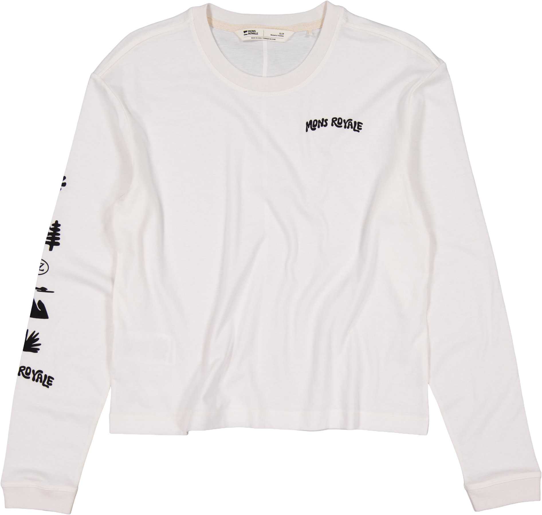 Product image for Yonder Merino Organic Cotton Long Sleeve T-Shirt - Women's