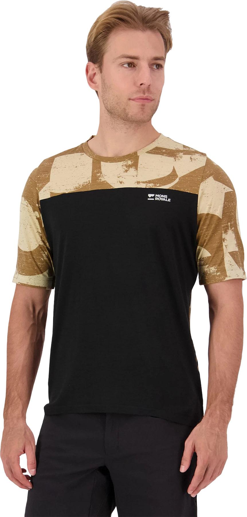 Numéro de l'image de la galerie de produits 3 pour le produit Maillot de vélo à manches courtes en mérinos Diversion - Homme