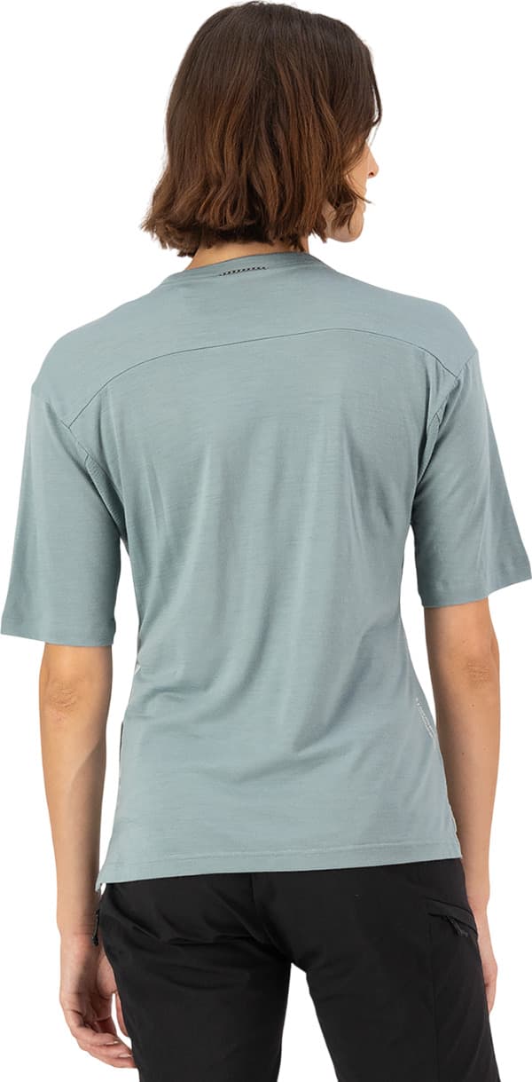 Numéro de l'image de la galerie de produits 2 pour le produit Maillot de vélo à manches courtes en mérinos Diversion - Femme